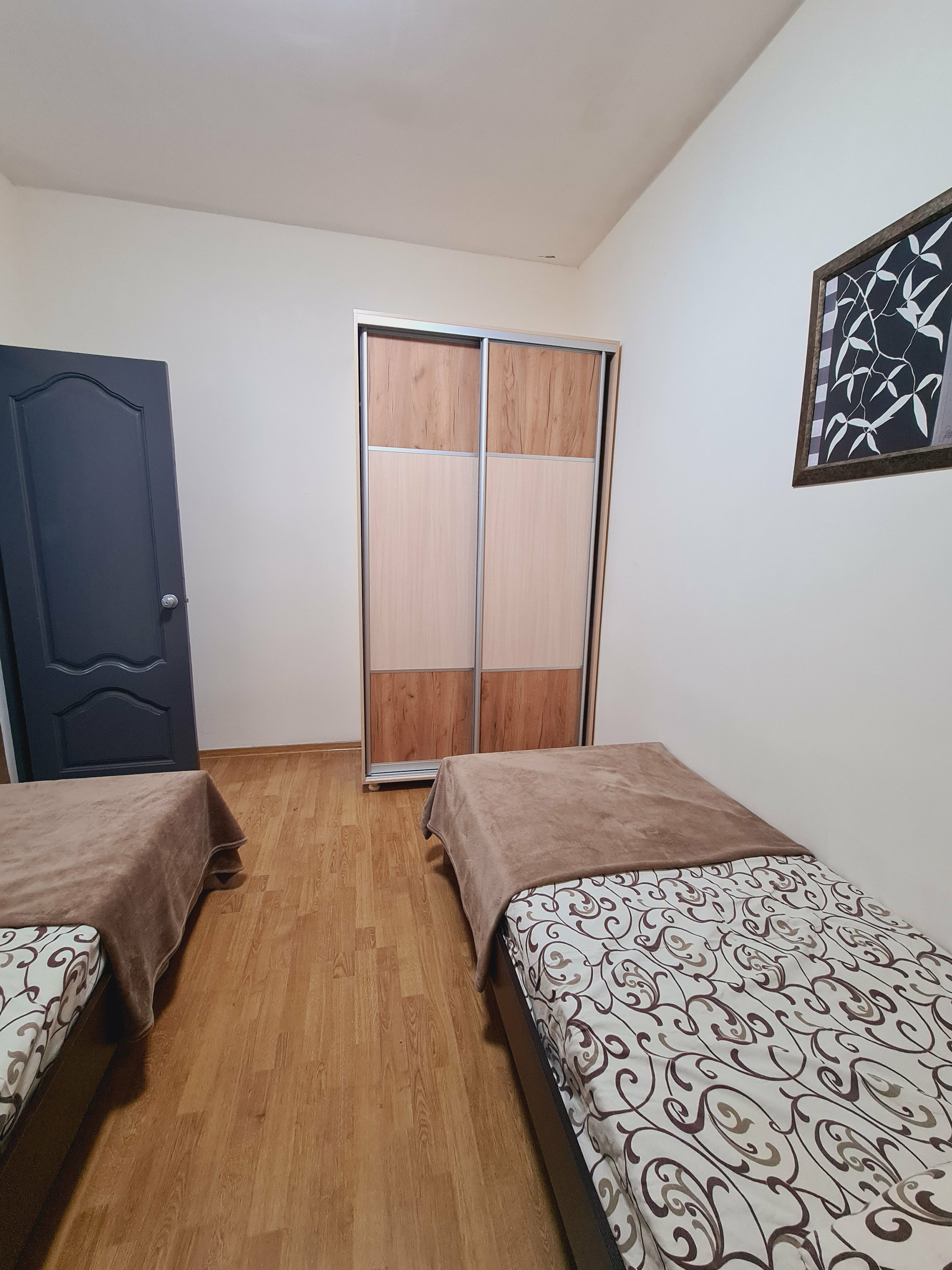 Апартаменты двухкомнатные, 4-х местные с кухней