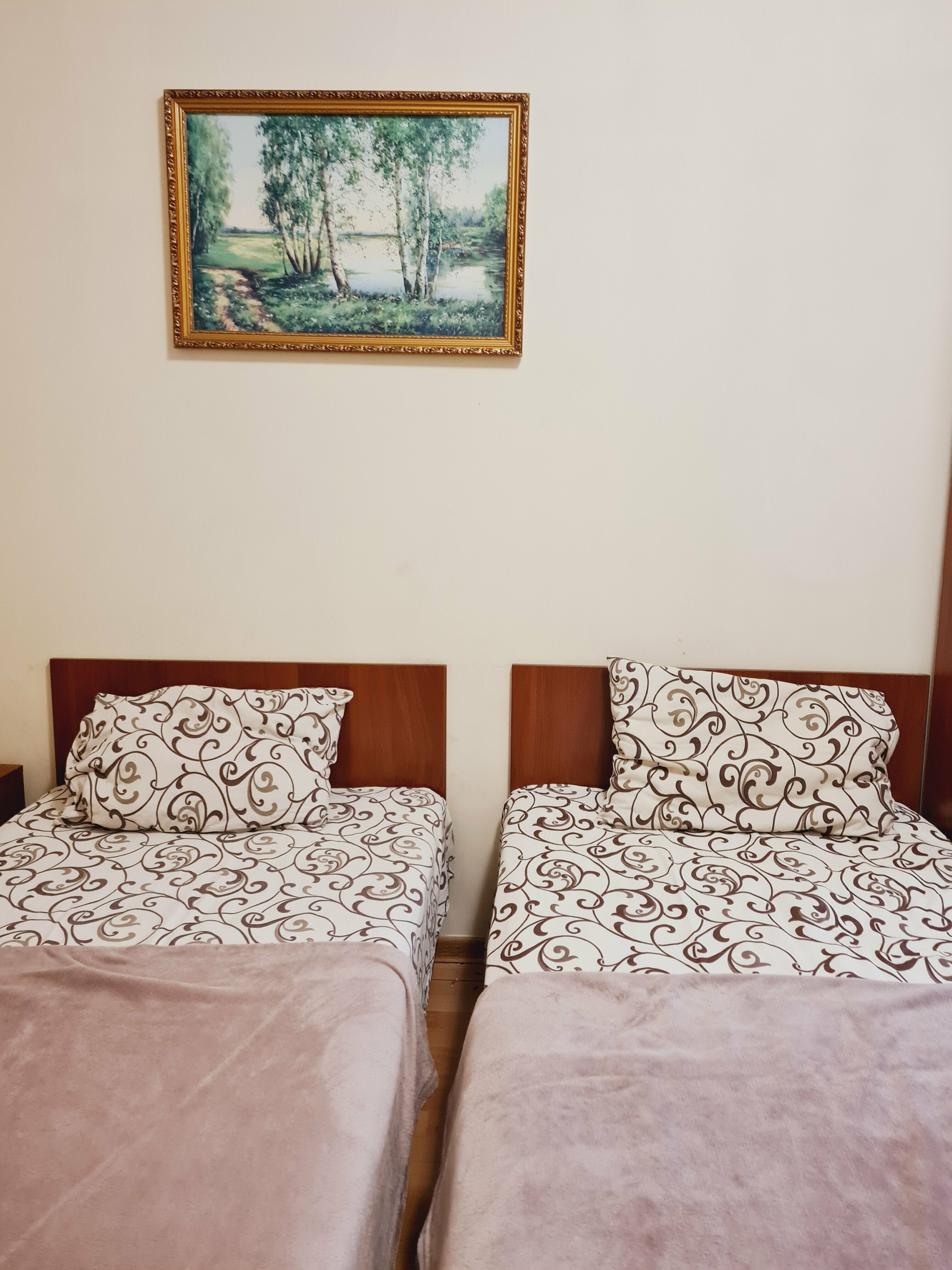 Стандартный двухместный номер с 1 кроватью или 2 отдельными кроватями