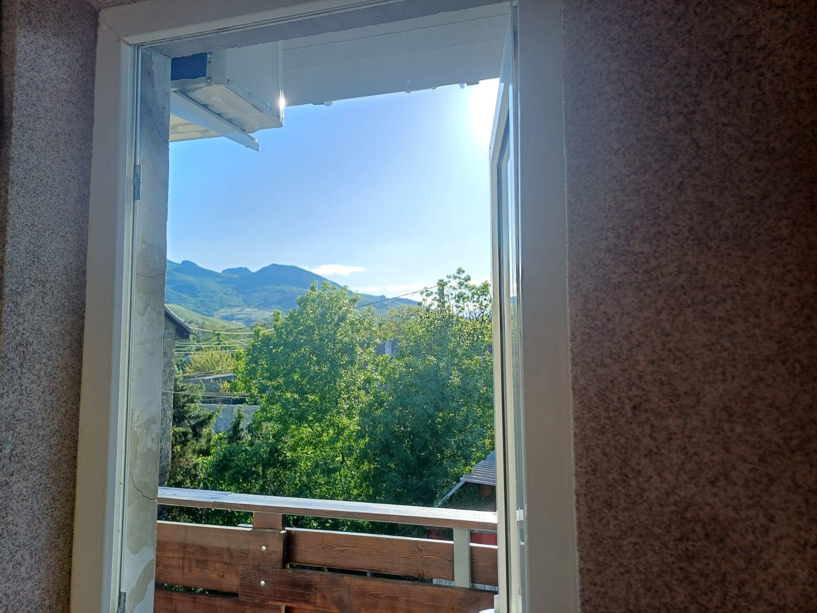 3х местный комфорт с балконом и видом на горы