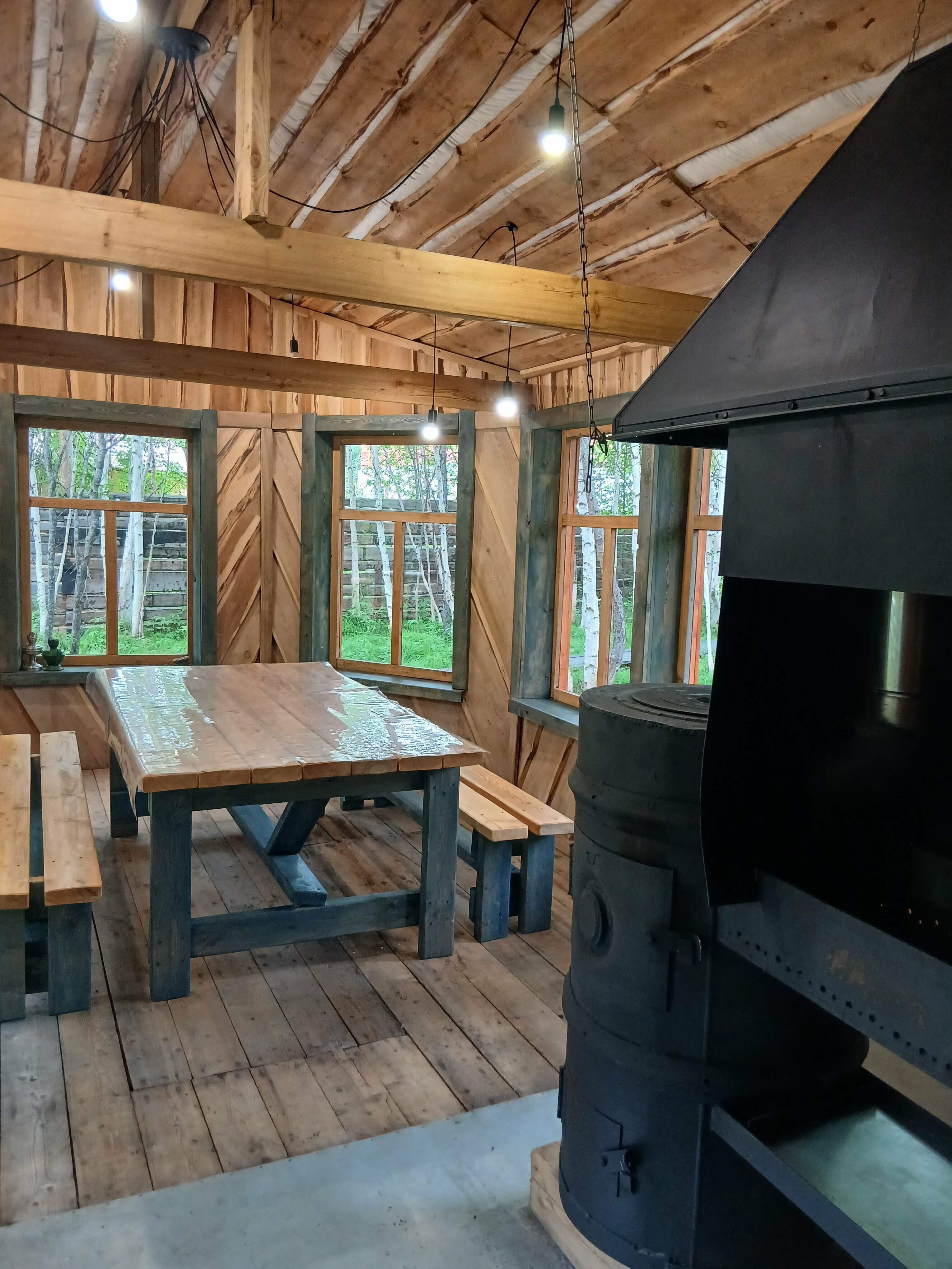 Коттедж с видом на лес