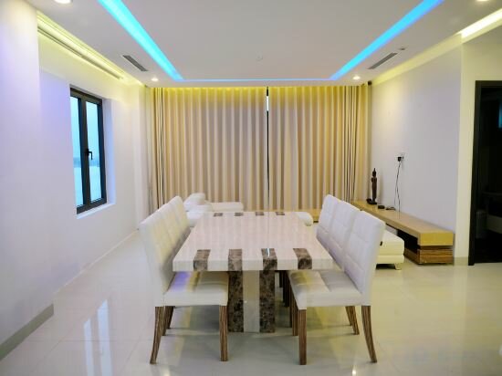 Family Room With City View