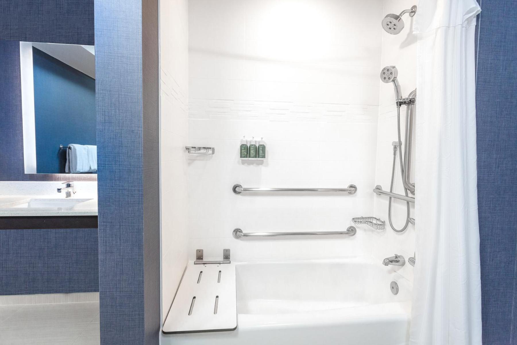 King Studio Suite with Sofa Bed and Adapted Tub - Mobility and Hearing Accessible