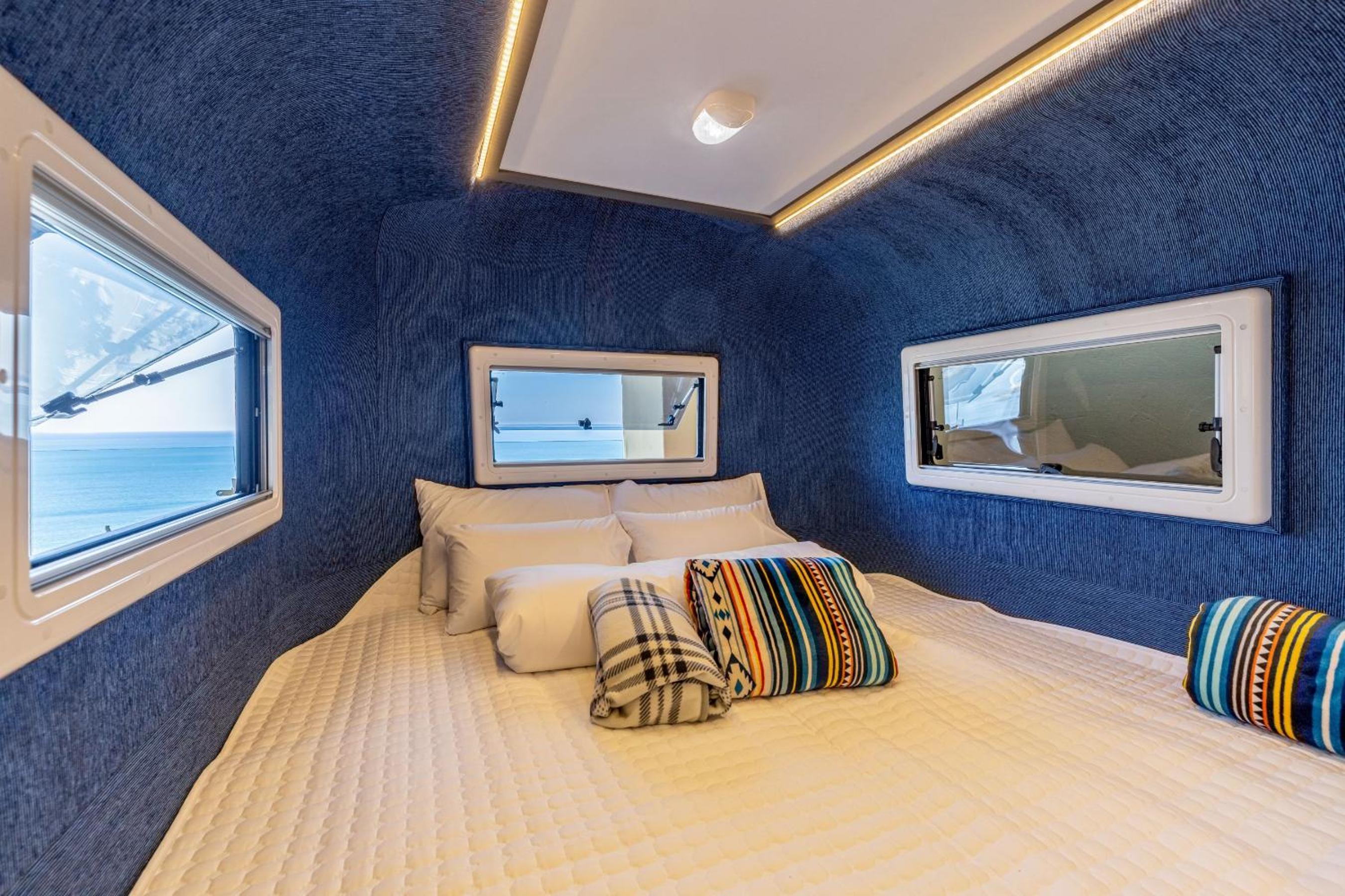 Panoramic Ocean Glamping Caravan