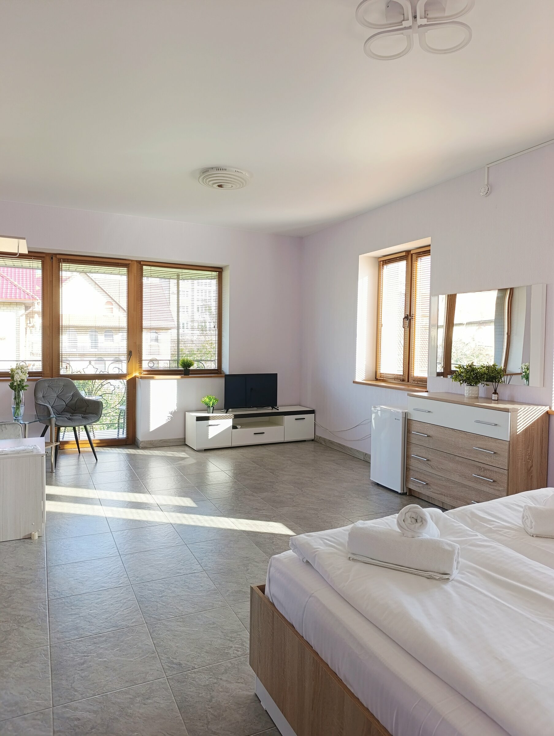 Двухместный номер с 1 кроватью и балконом