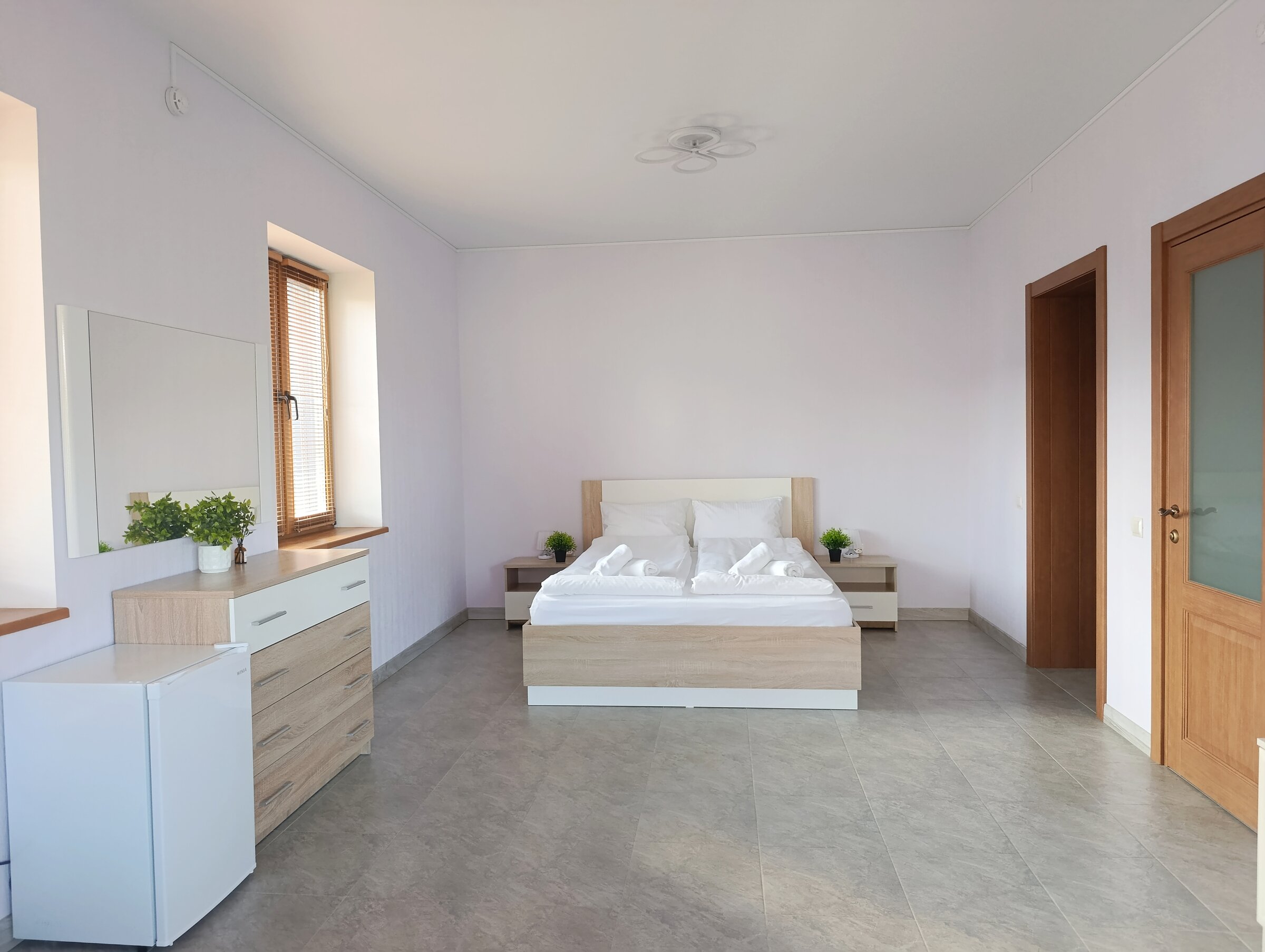 Двухместный номер с 1 кроватью и балконом