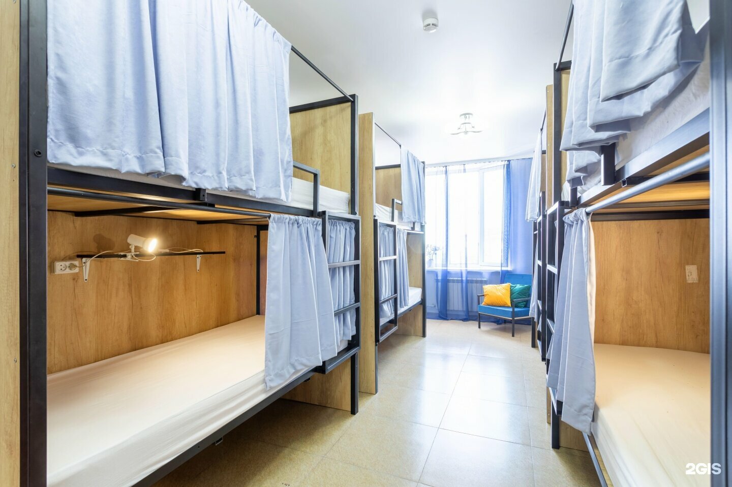 Спальное место в общем 10-местном номере