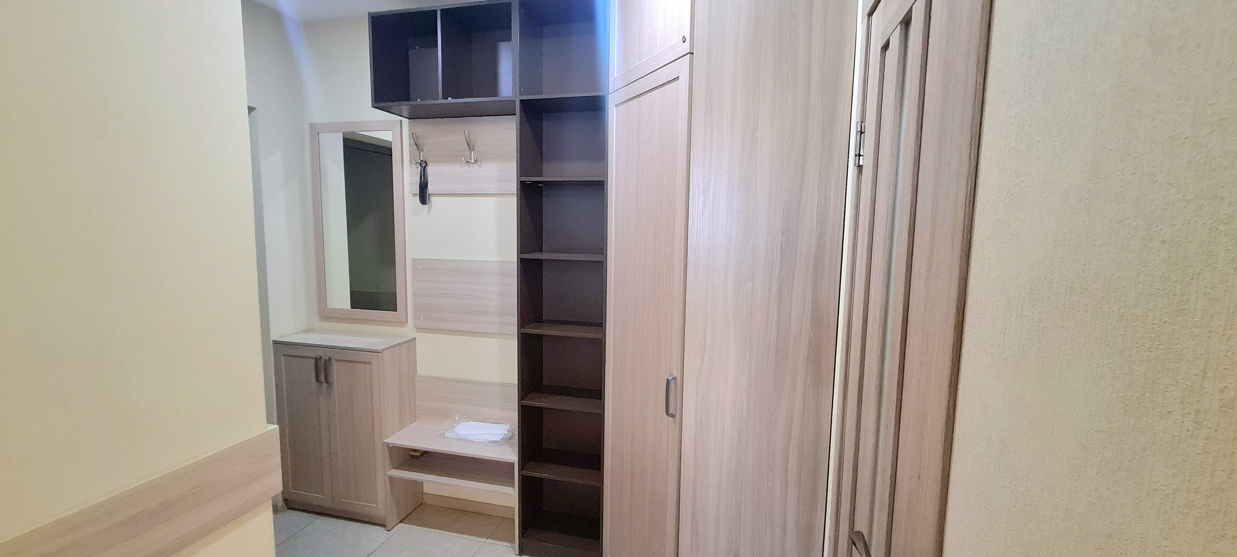 Superior "Коричневый" с  балконом с двуспальной кроватью, креслом и мини-кухней