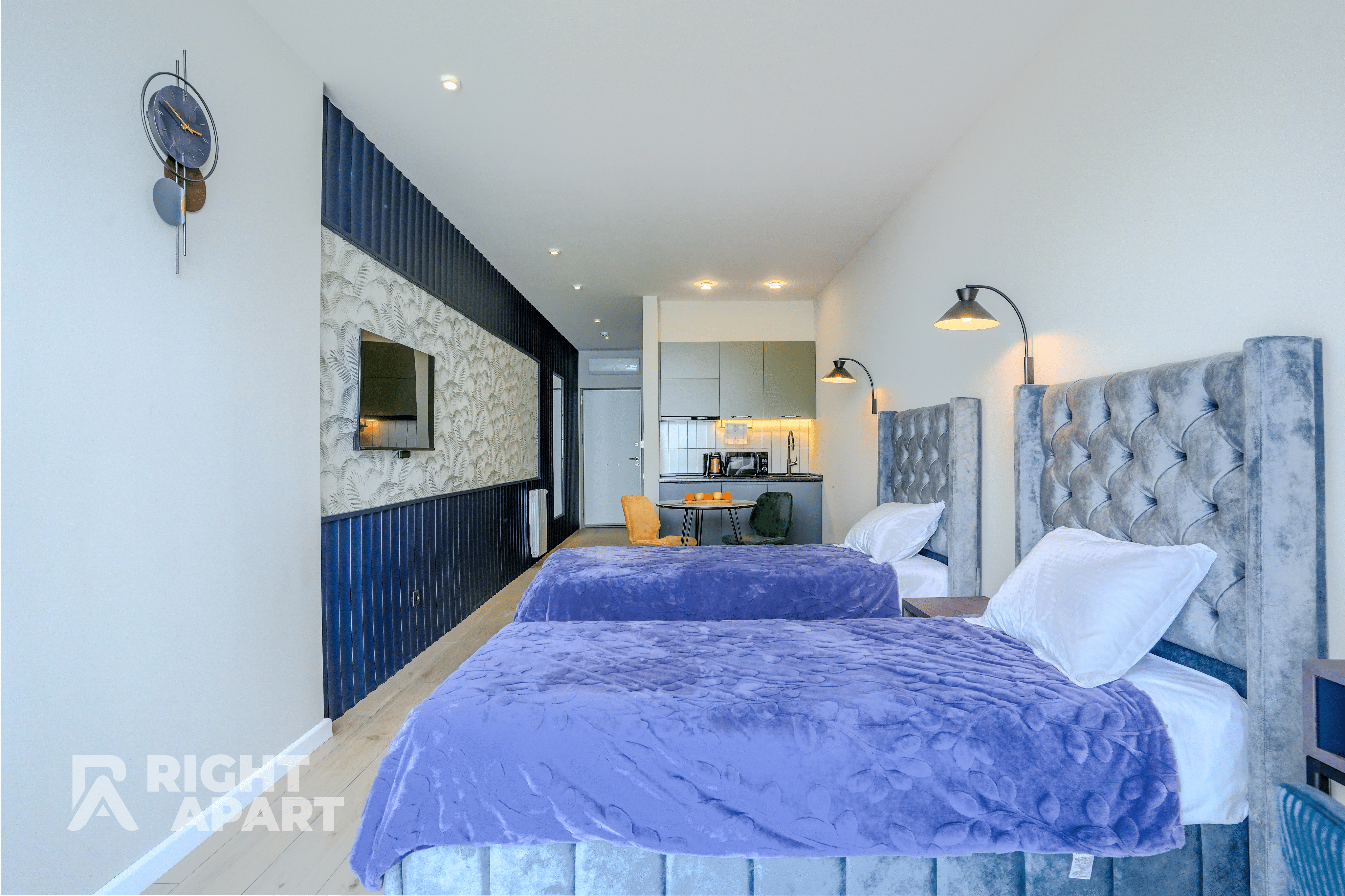 Двухместный номер с 2 отдельными кроватями, вид на море