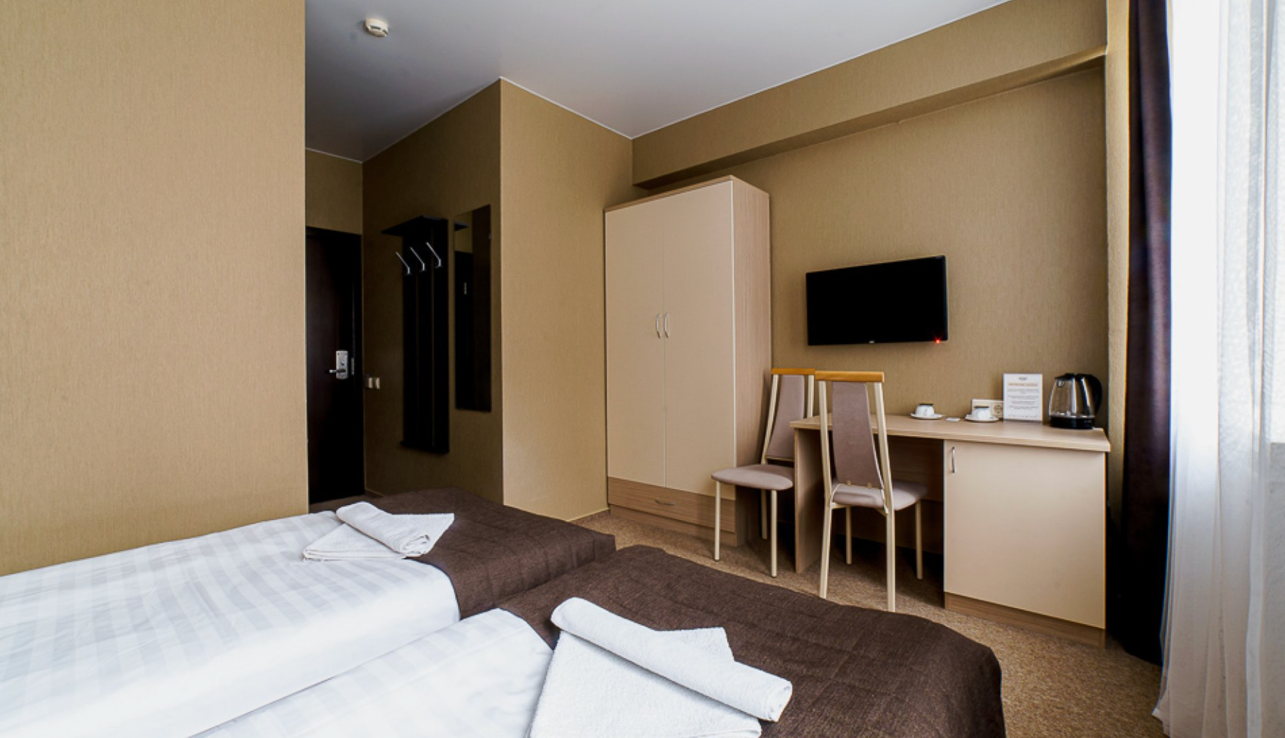 Стандартный двухместный номер с 1 кроватью или 2 отдельными кроватями