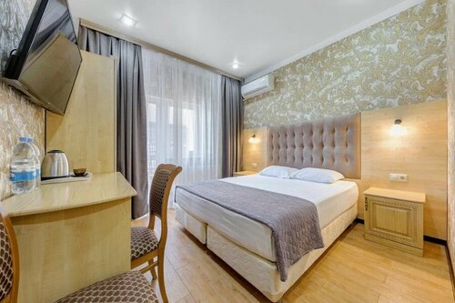 Двухместный номер с 1 кроватью и балконом