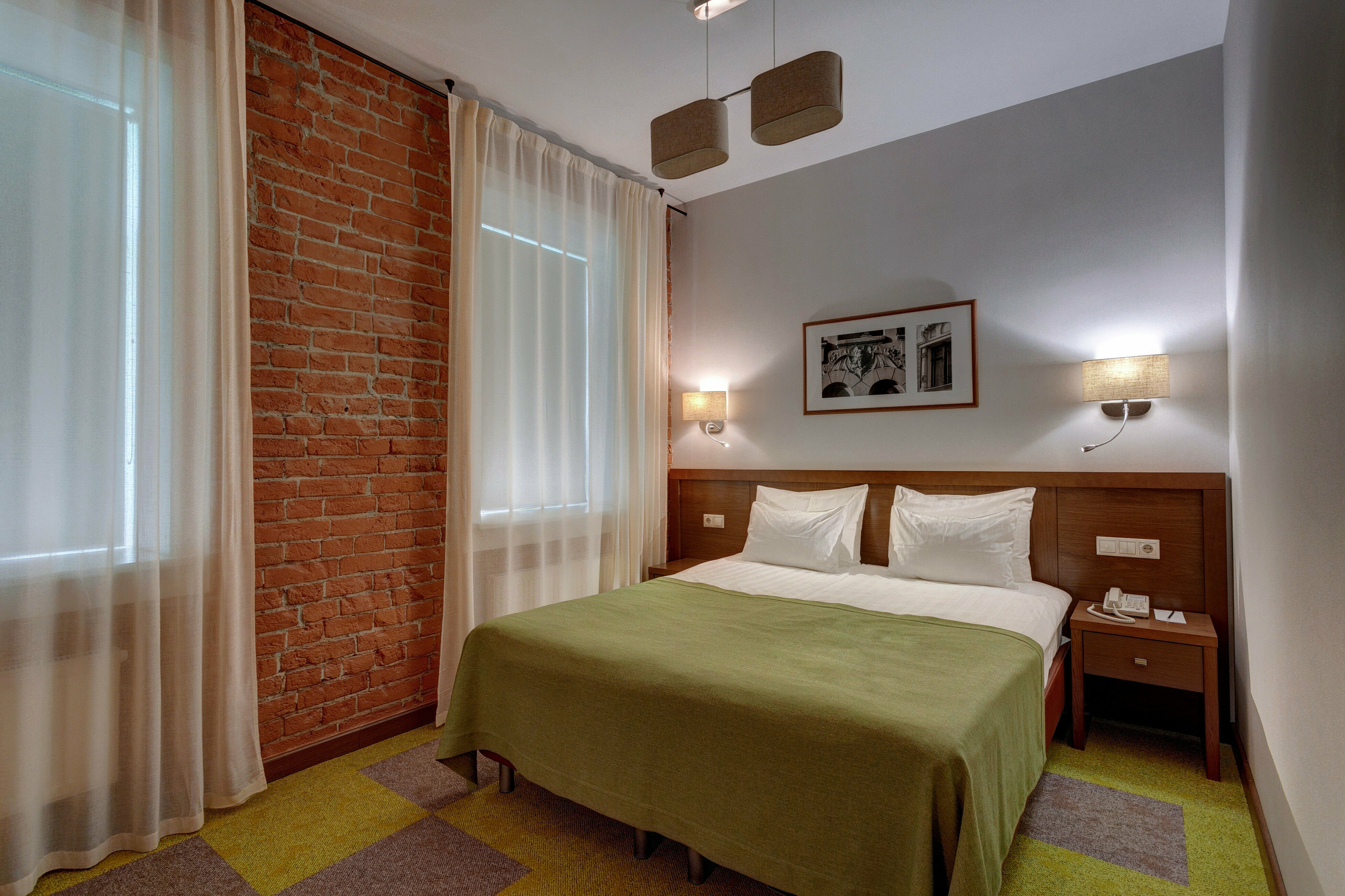 Стандартный номер с двухспальной кроватью