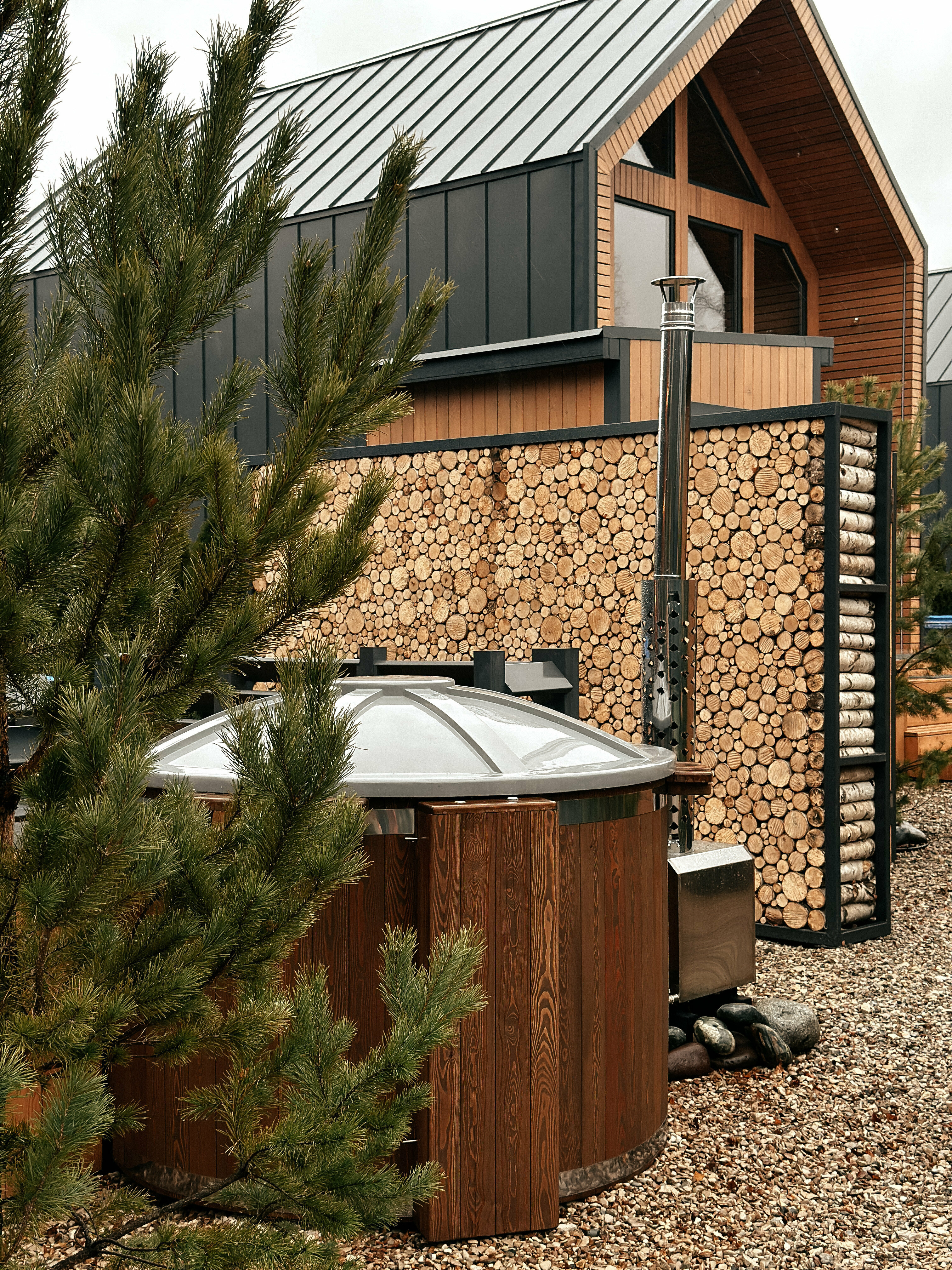 Двухэтажный коттедж "Амбар"