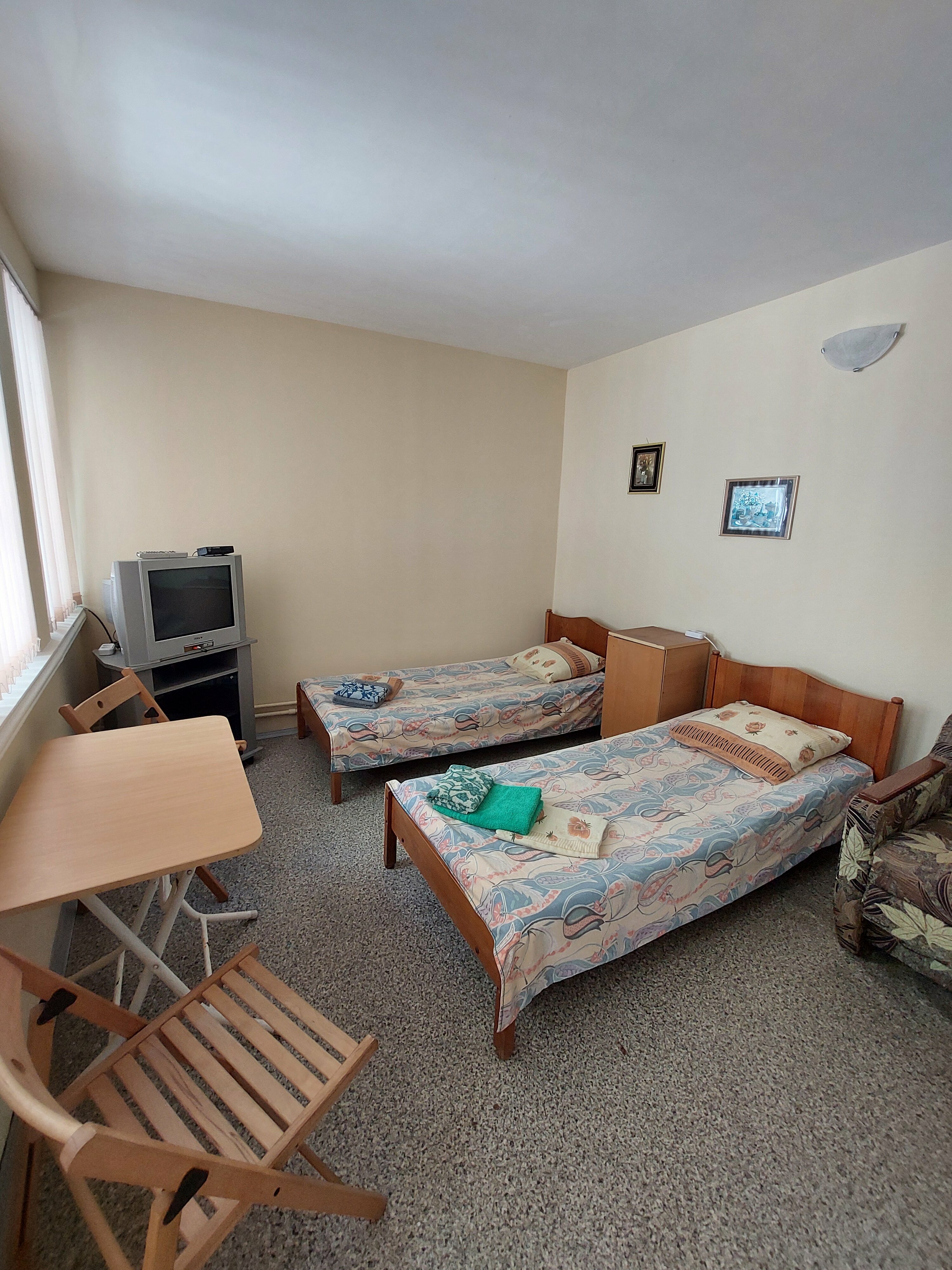 Двухместный номер с 2 отдельными кроватями, вид на сад