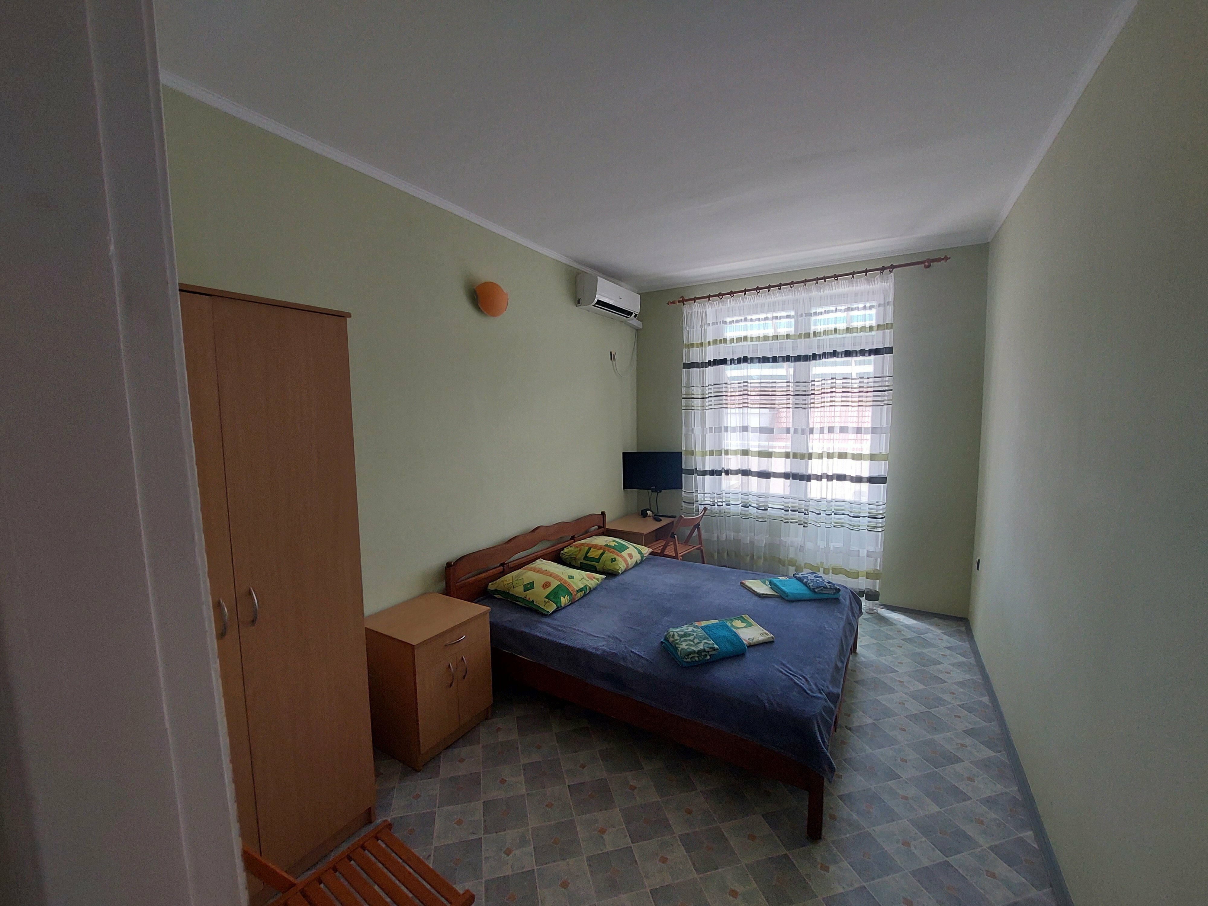 Четырехместный номер с видом на море