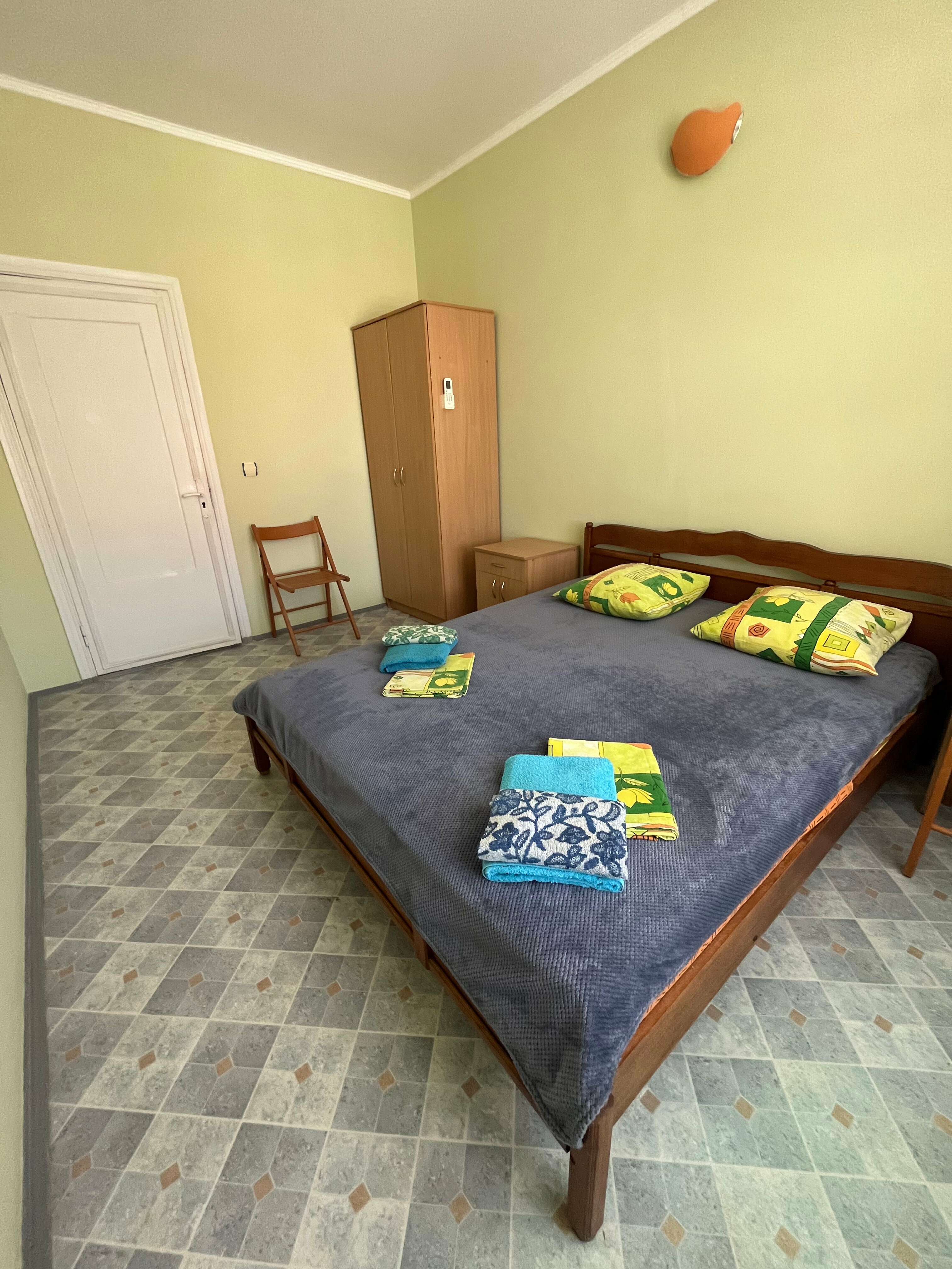 Четырехместный номер с видом на море