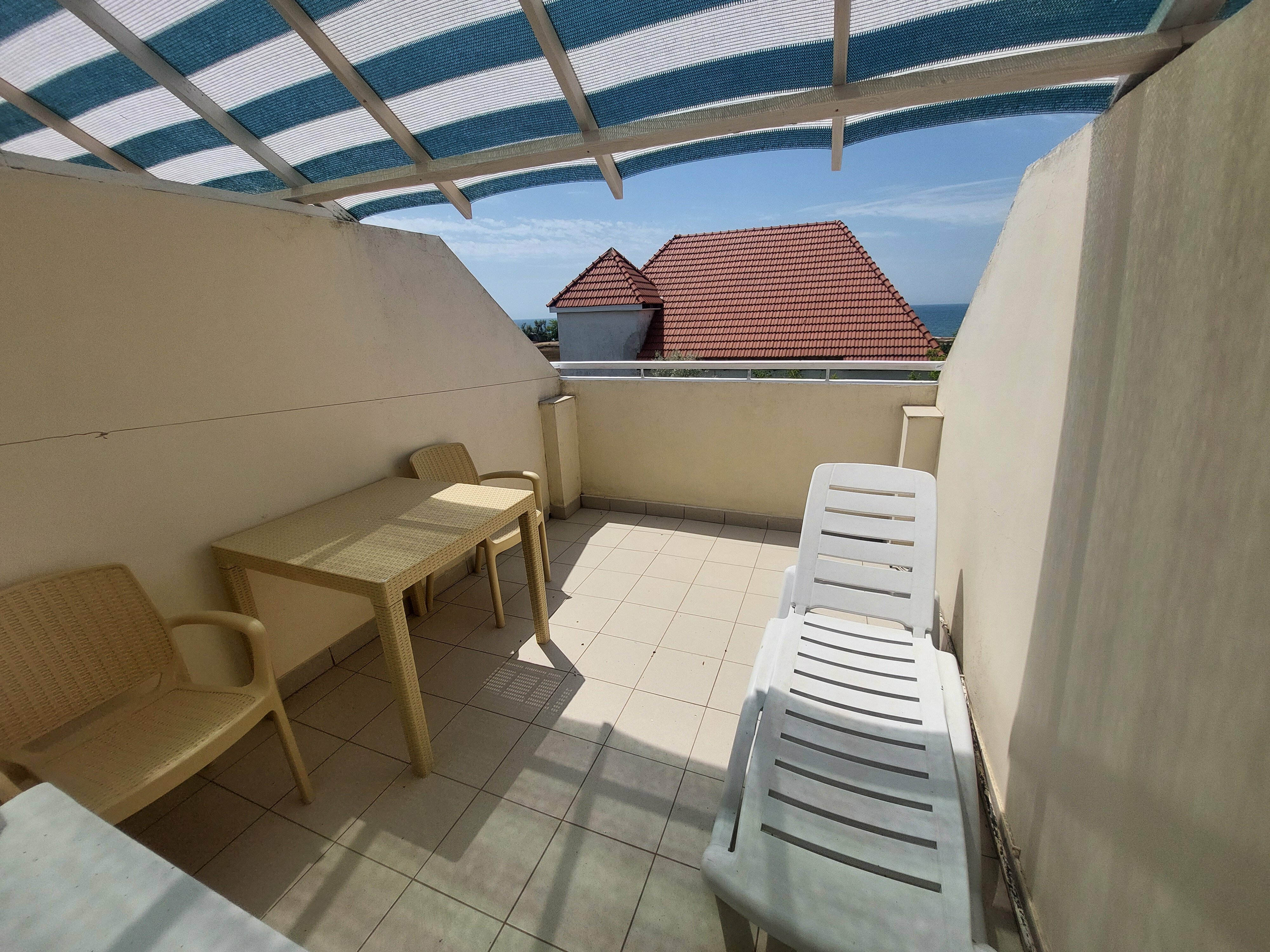 Четырехместный номер с видом на море