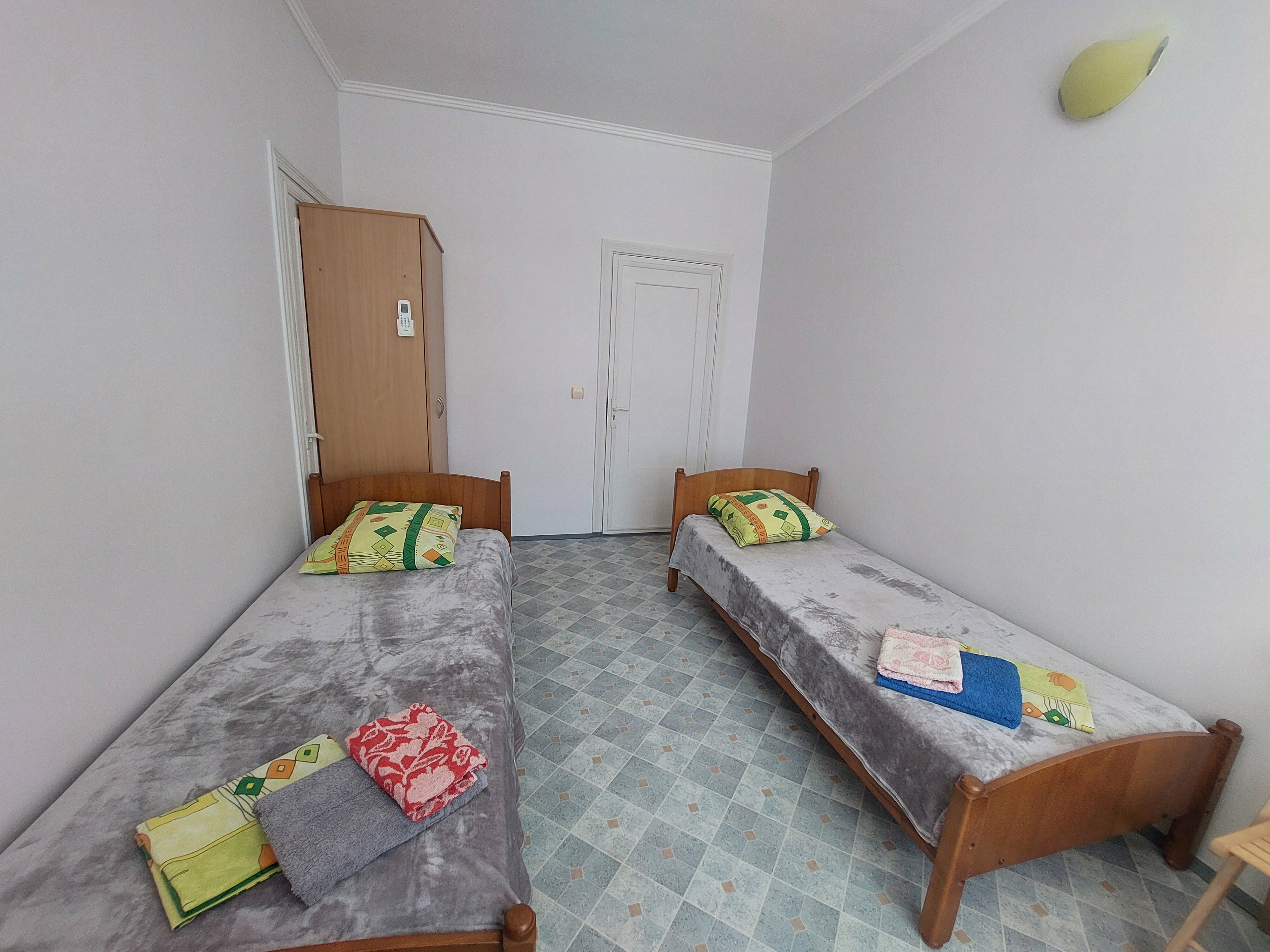 Четырехместный номер с видом на море