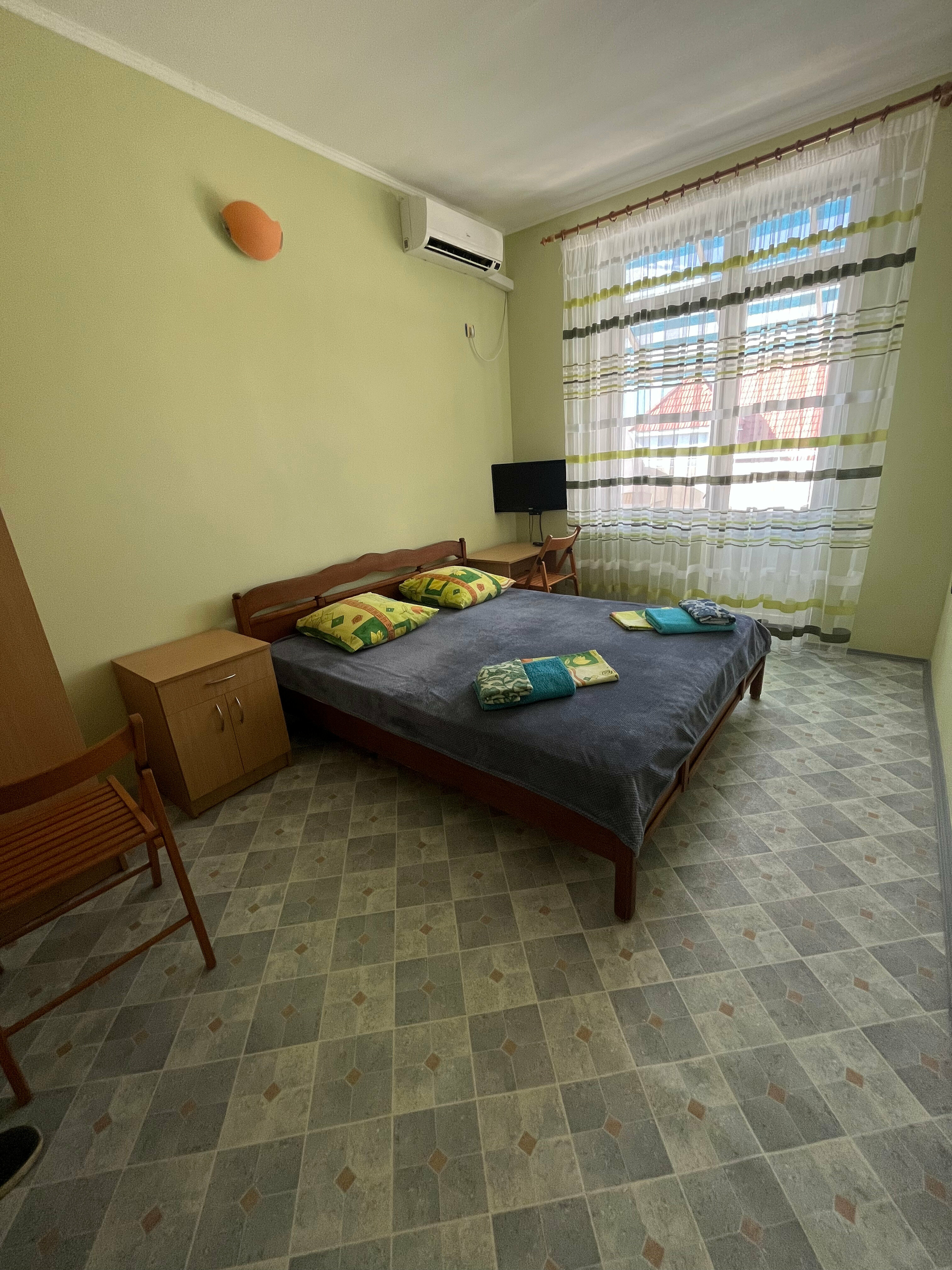 Четырехместный номер с видом на море