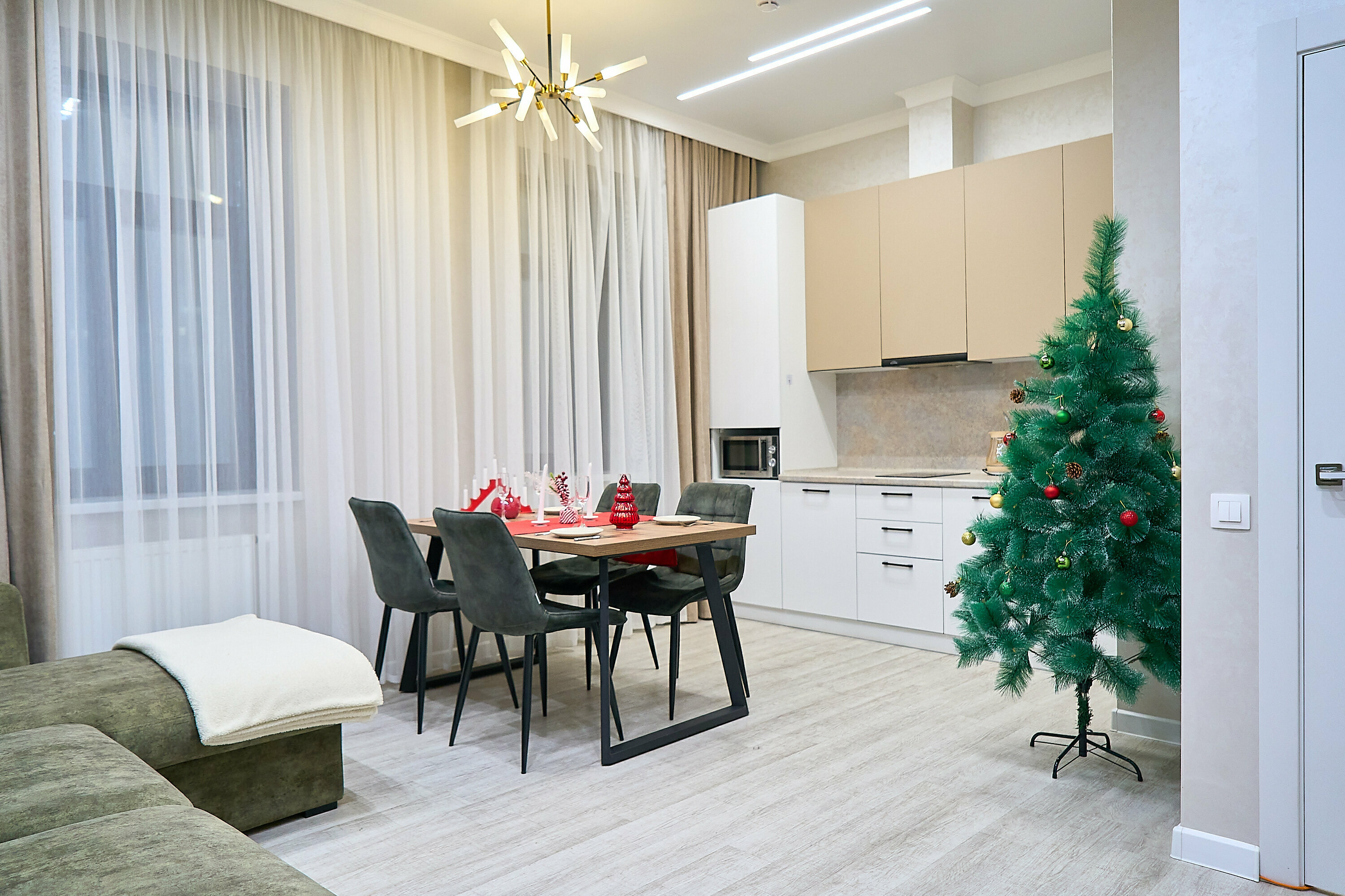 Четырехместный люкс с видом на Кремль