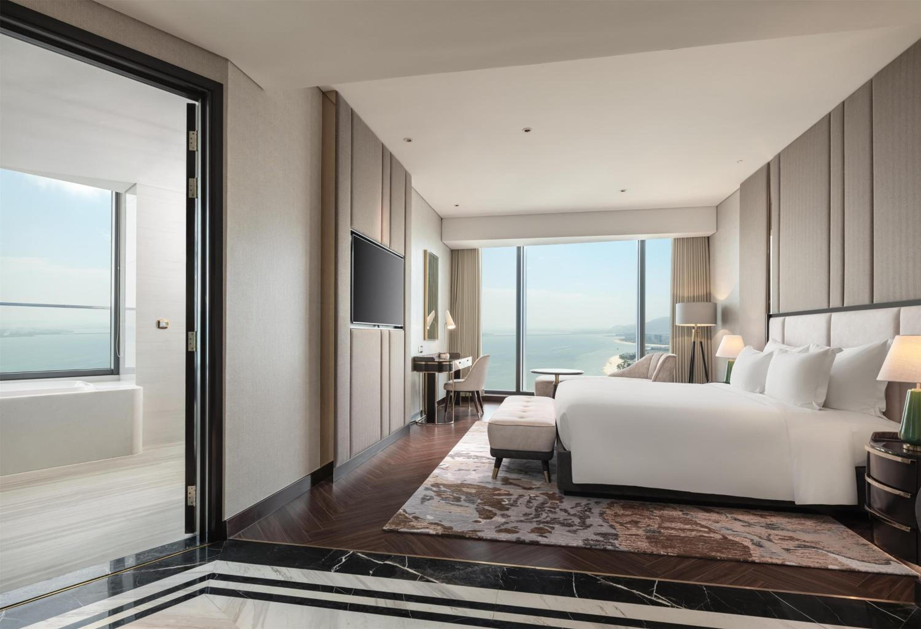 Family Room with Bay View