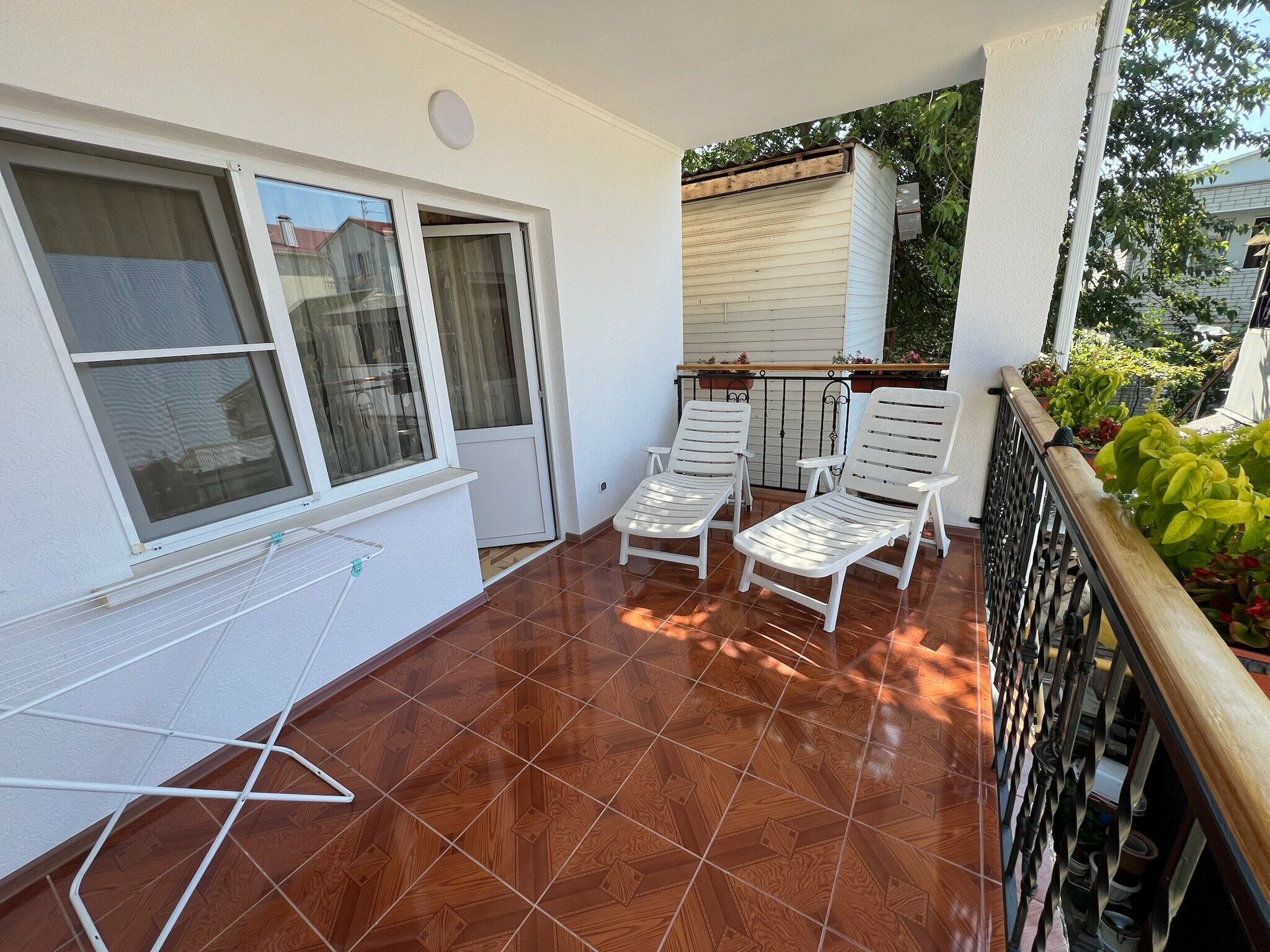 Двухместный номер Делюкс с 1 кроватью и балконом