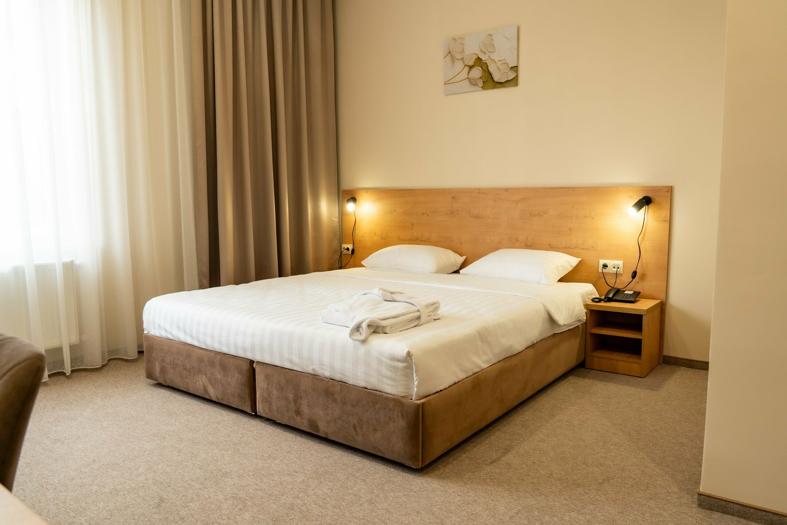 Двухместный номер с 1 кроватью или 2 отдельными кроватями