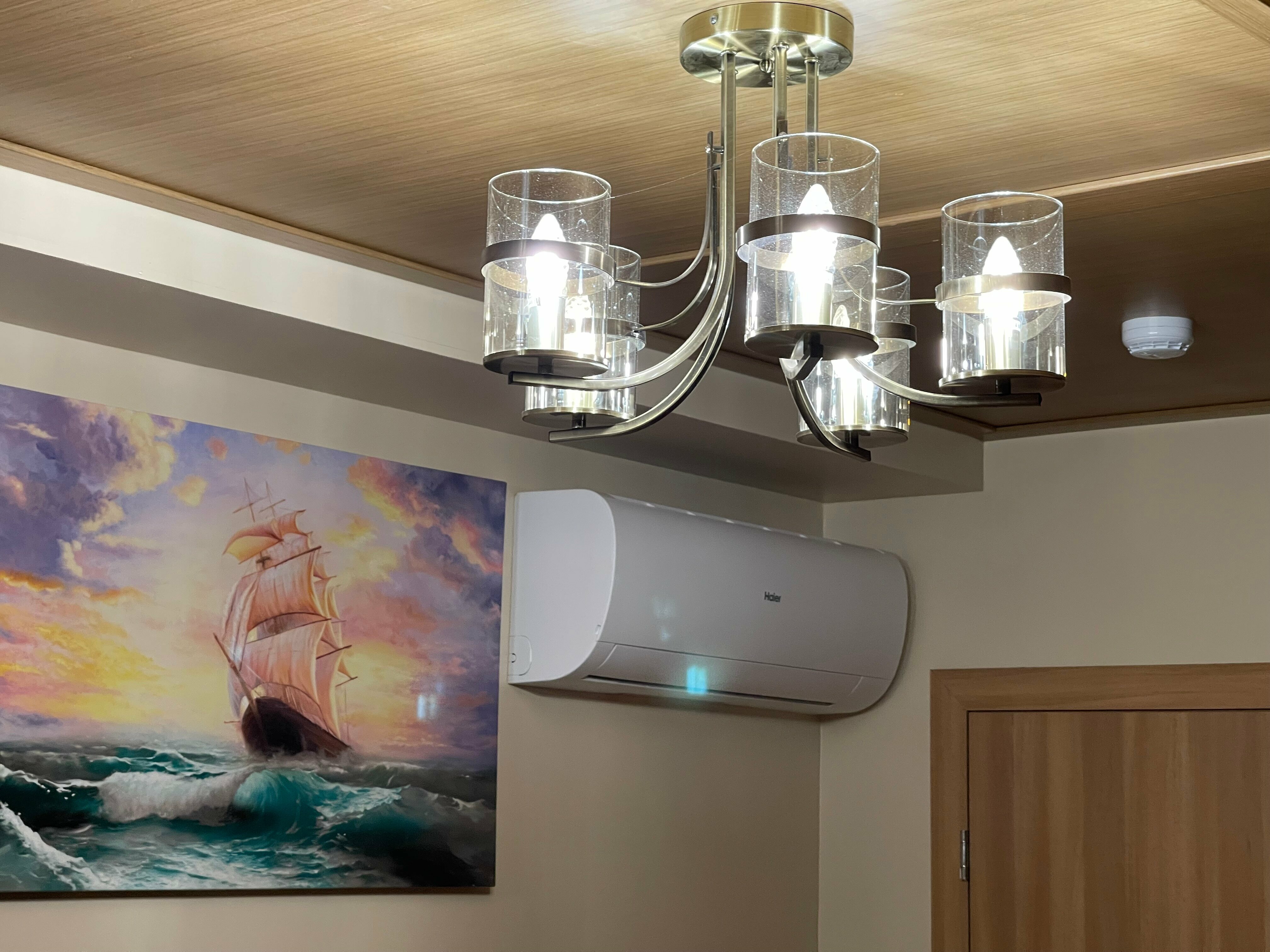 Мансардный семейный полулюкс в морском стиле