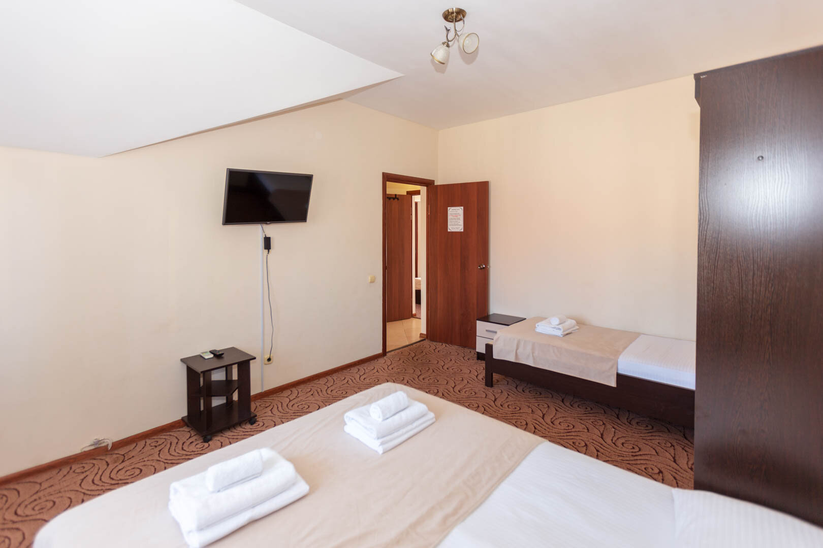 Апартаменты с изолированными комнатами