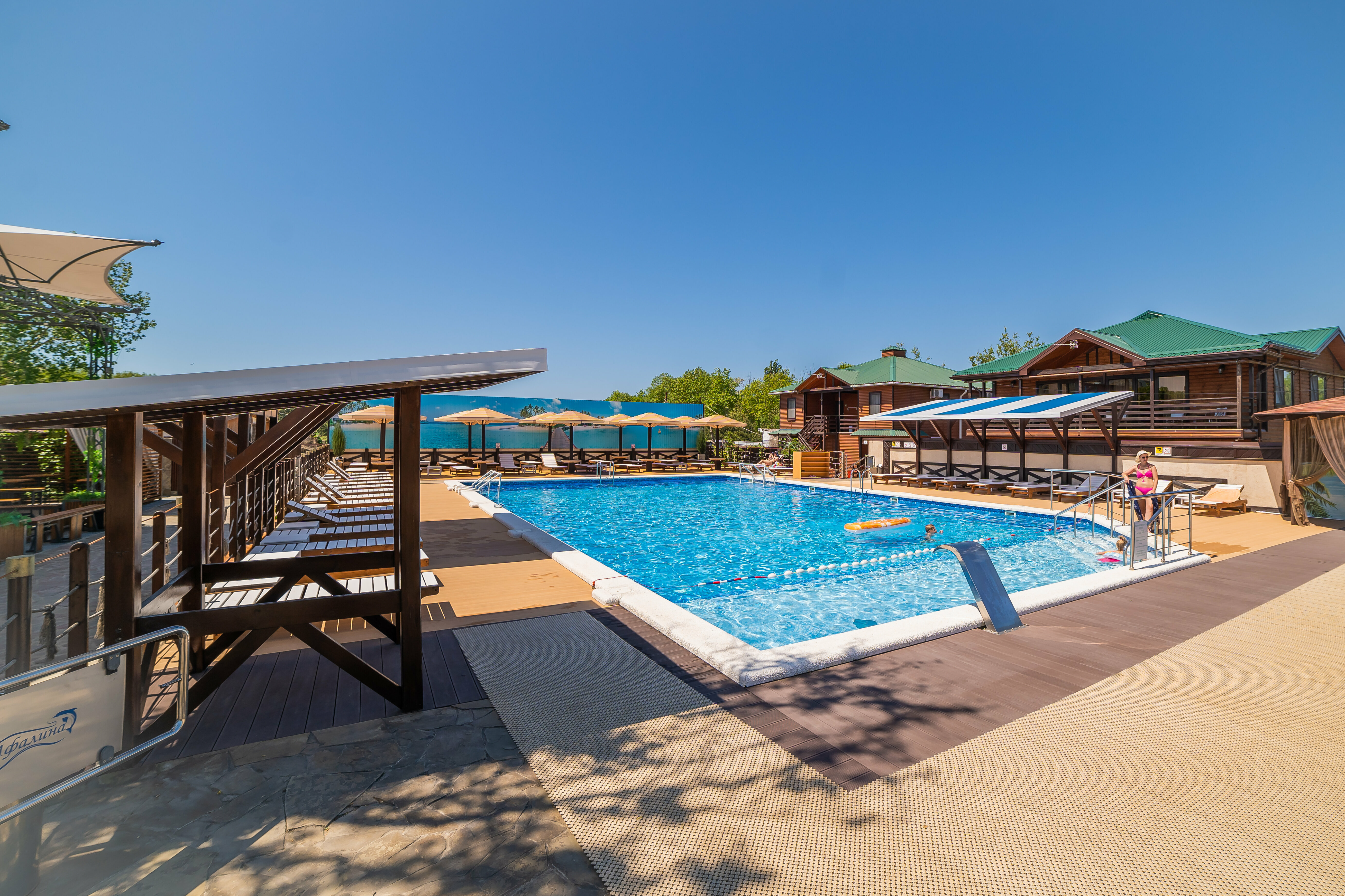 2-х местный номер (деревянный коттедж)