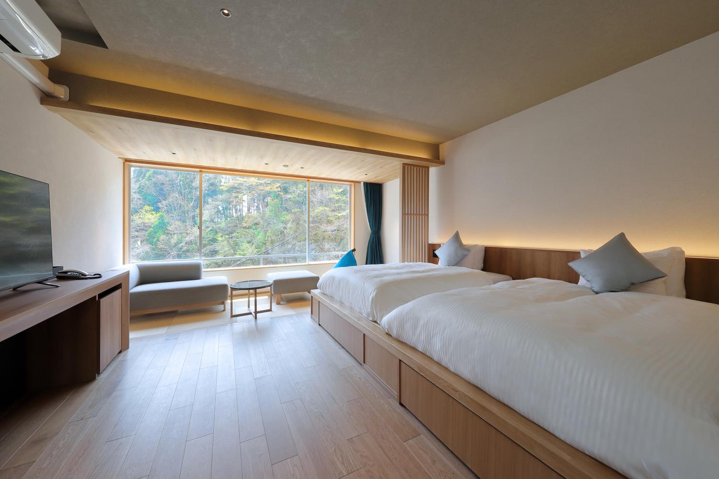 Japanese Twin Room with River View