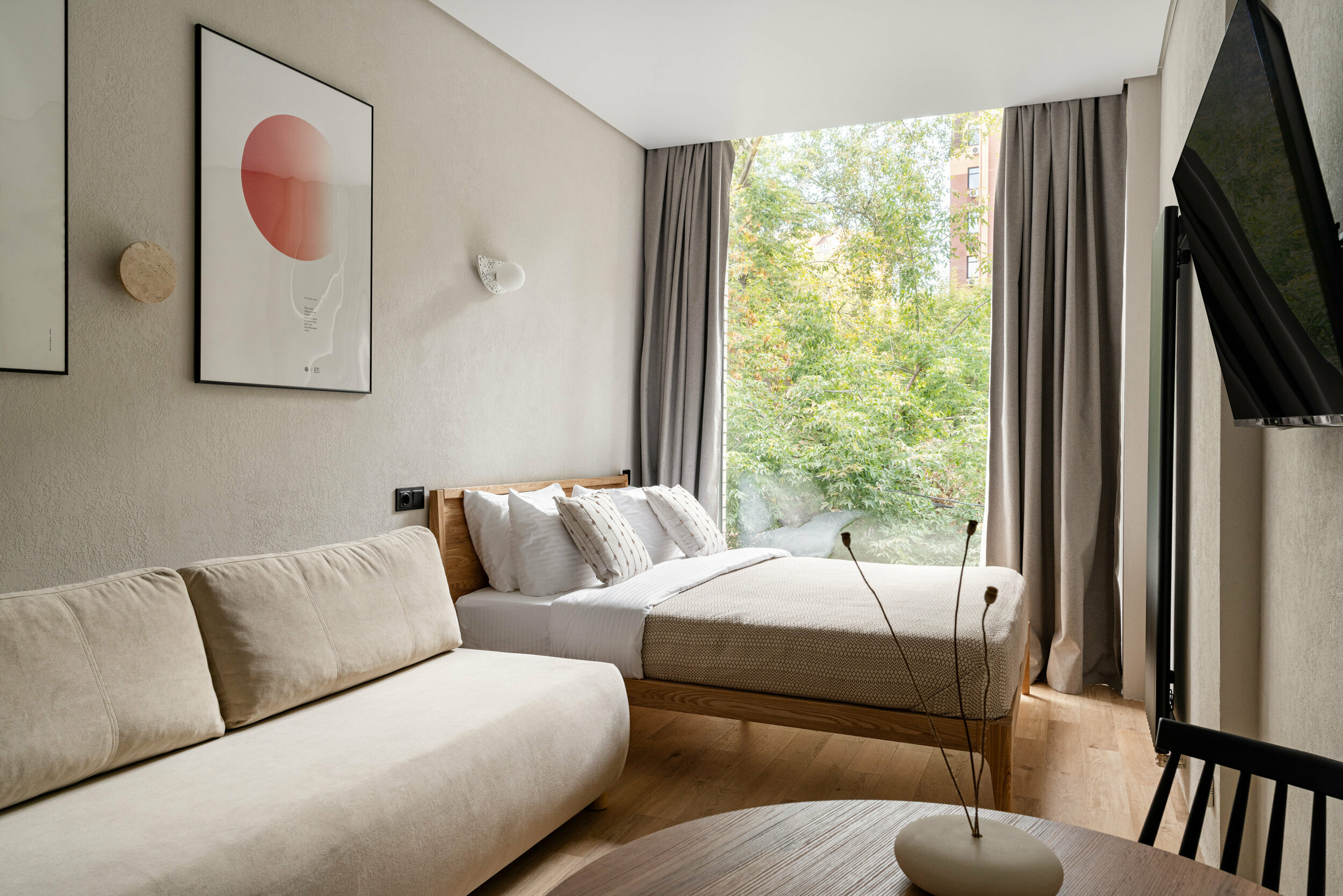 Апартаменты с панорамным окном