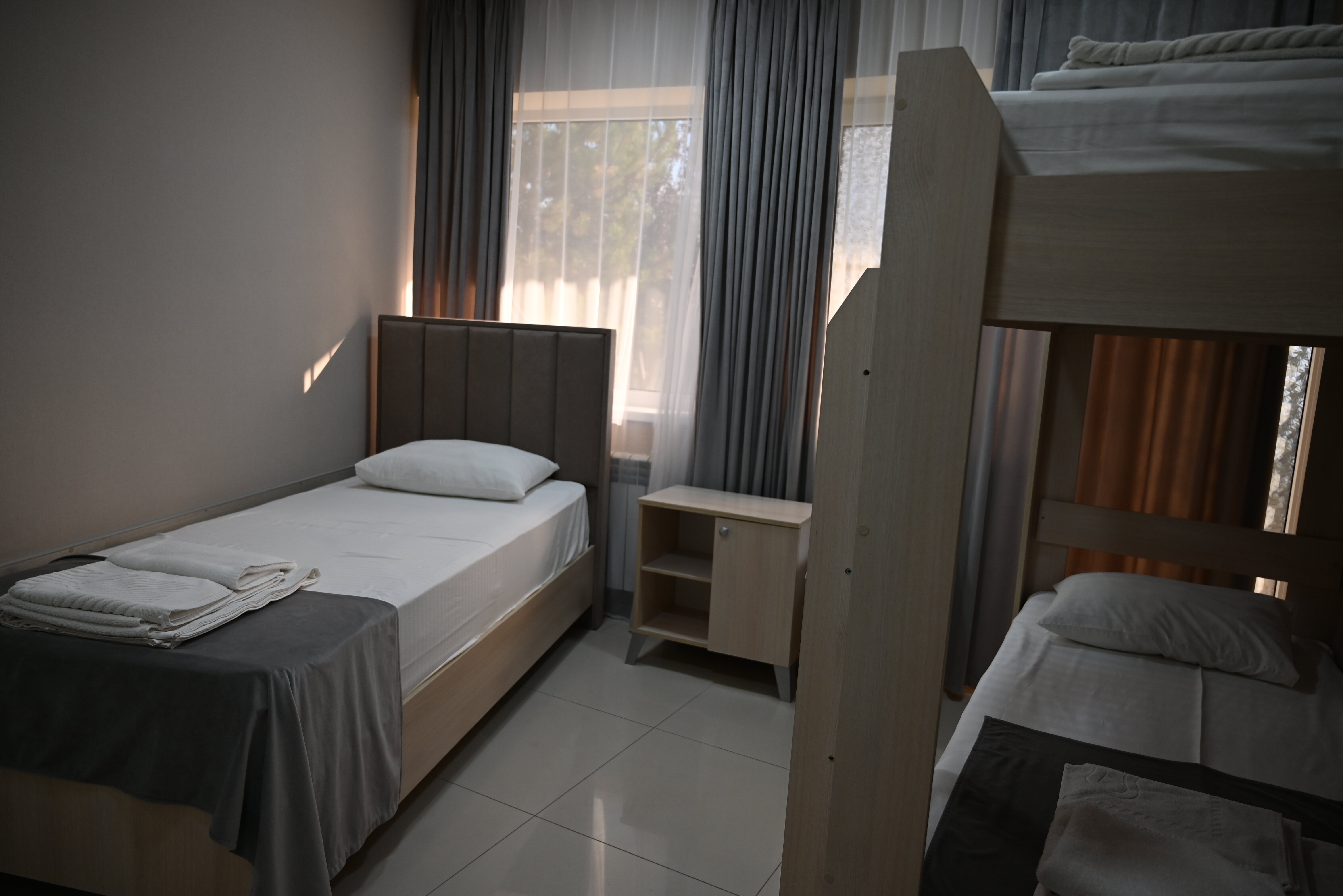 Двухкомнатный эконом пятиместный