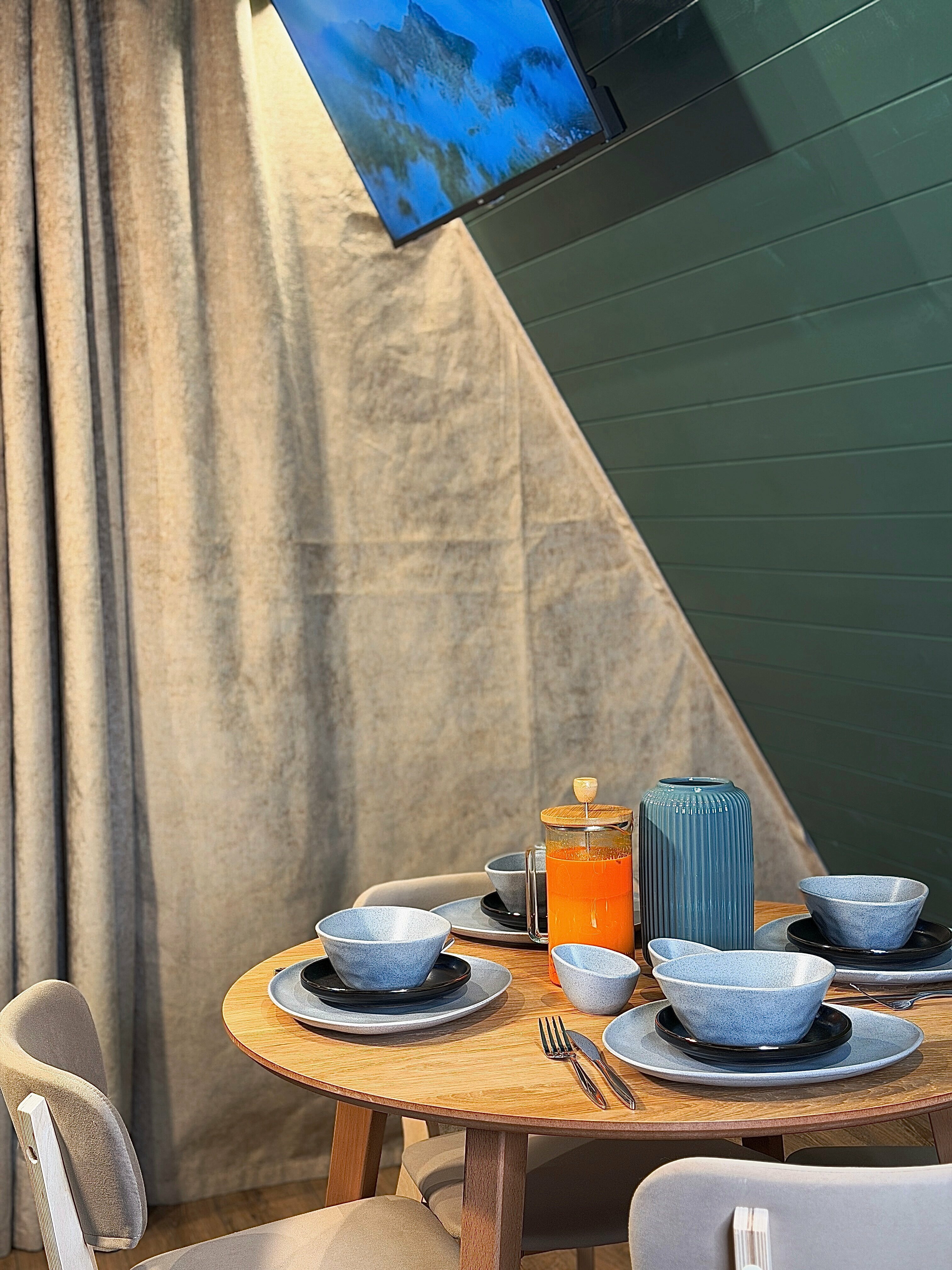 Зелёный А-фрейм