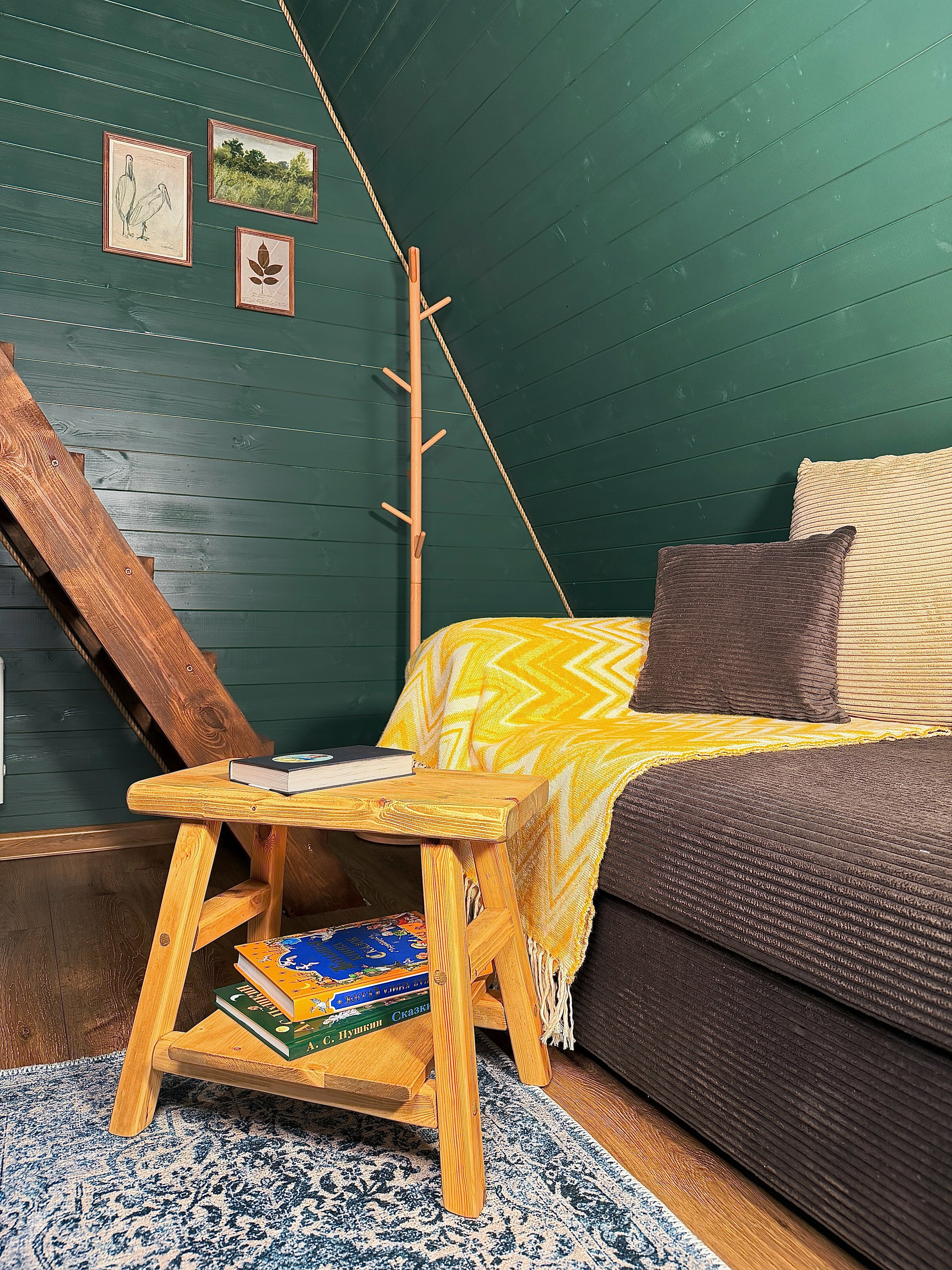 Зелёный А-фрейм