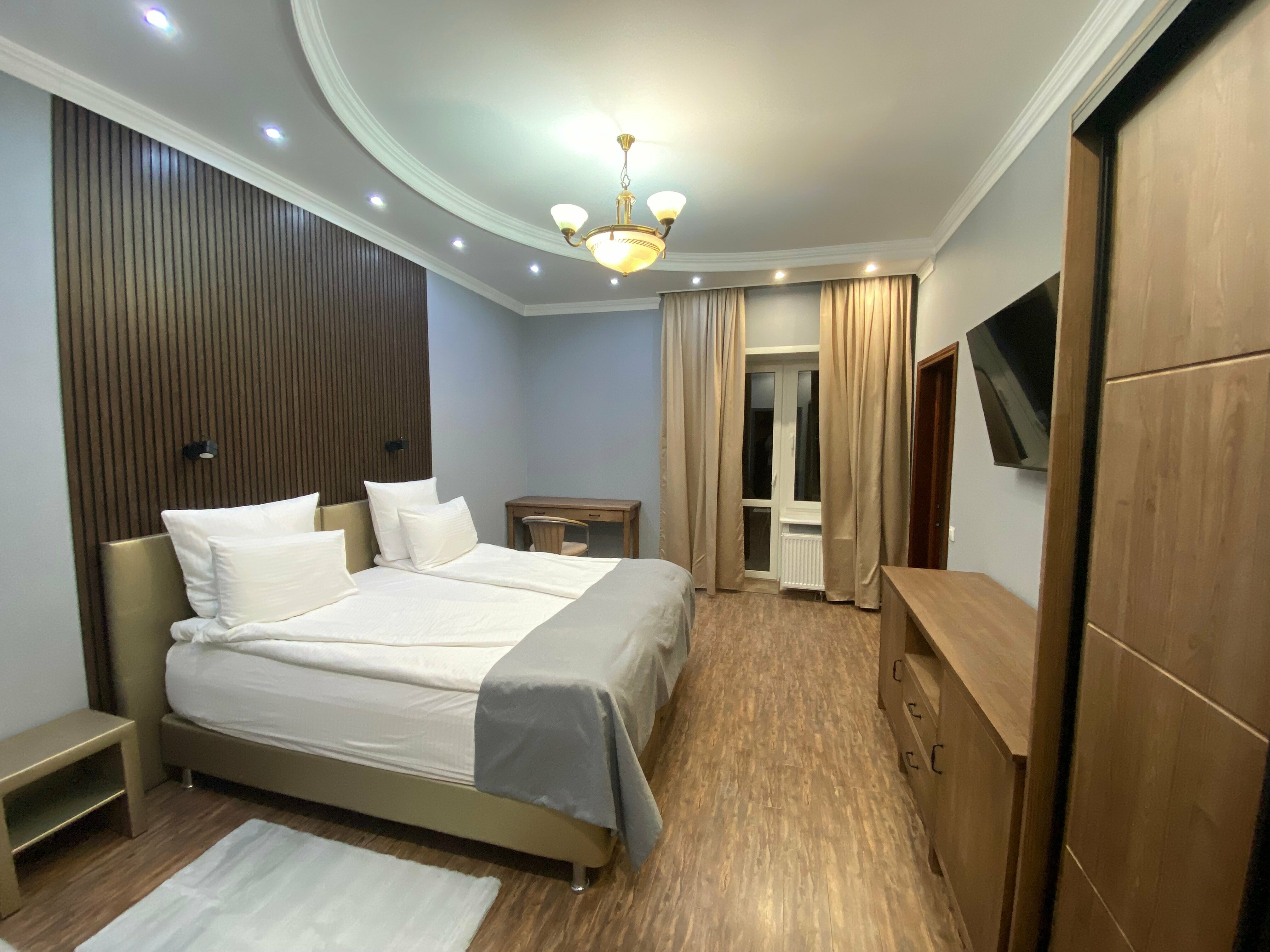 Двухместный номер Делюкс с 1 кроватью и балконом