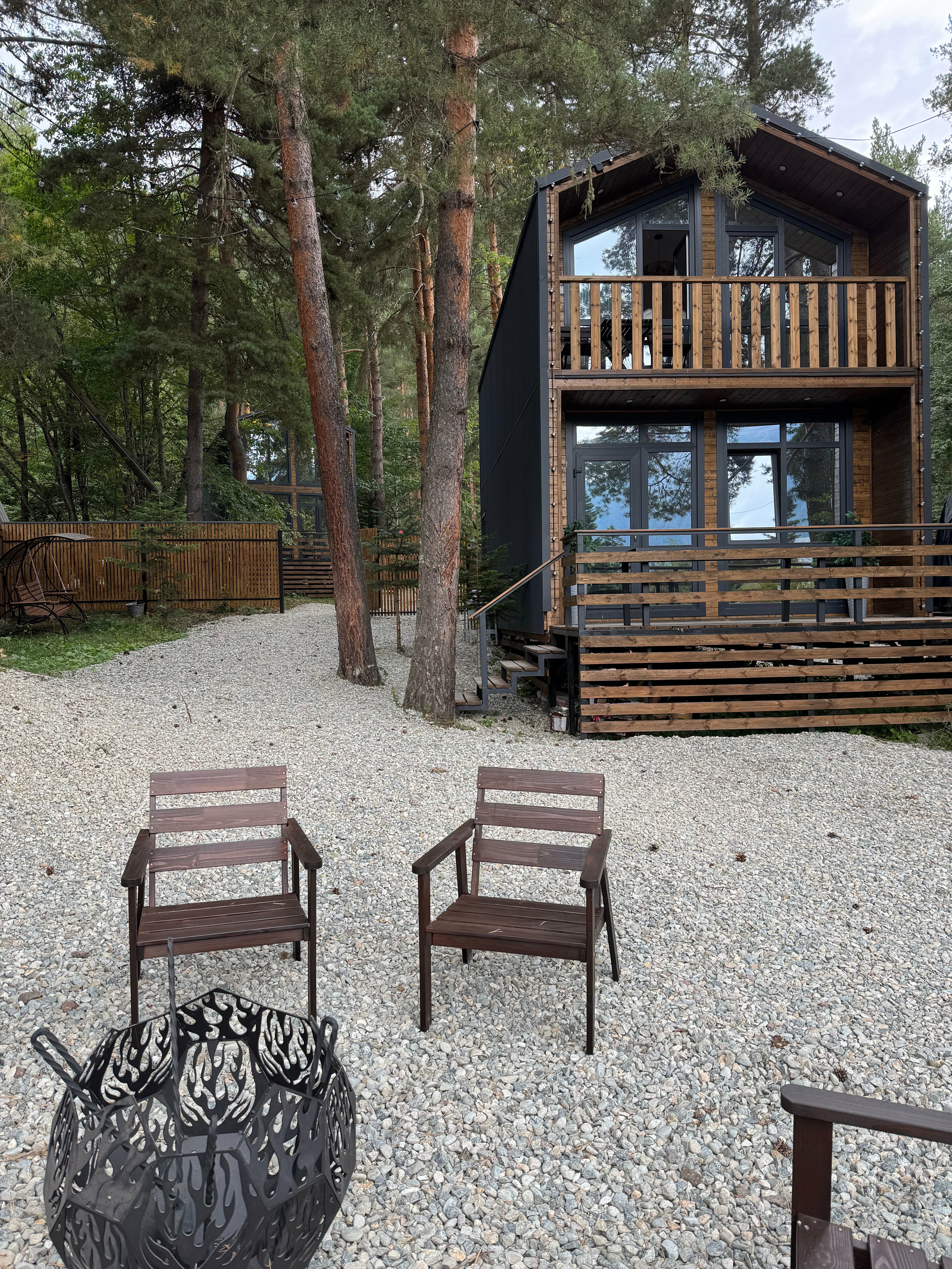 Коттедж с видом на горы