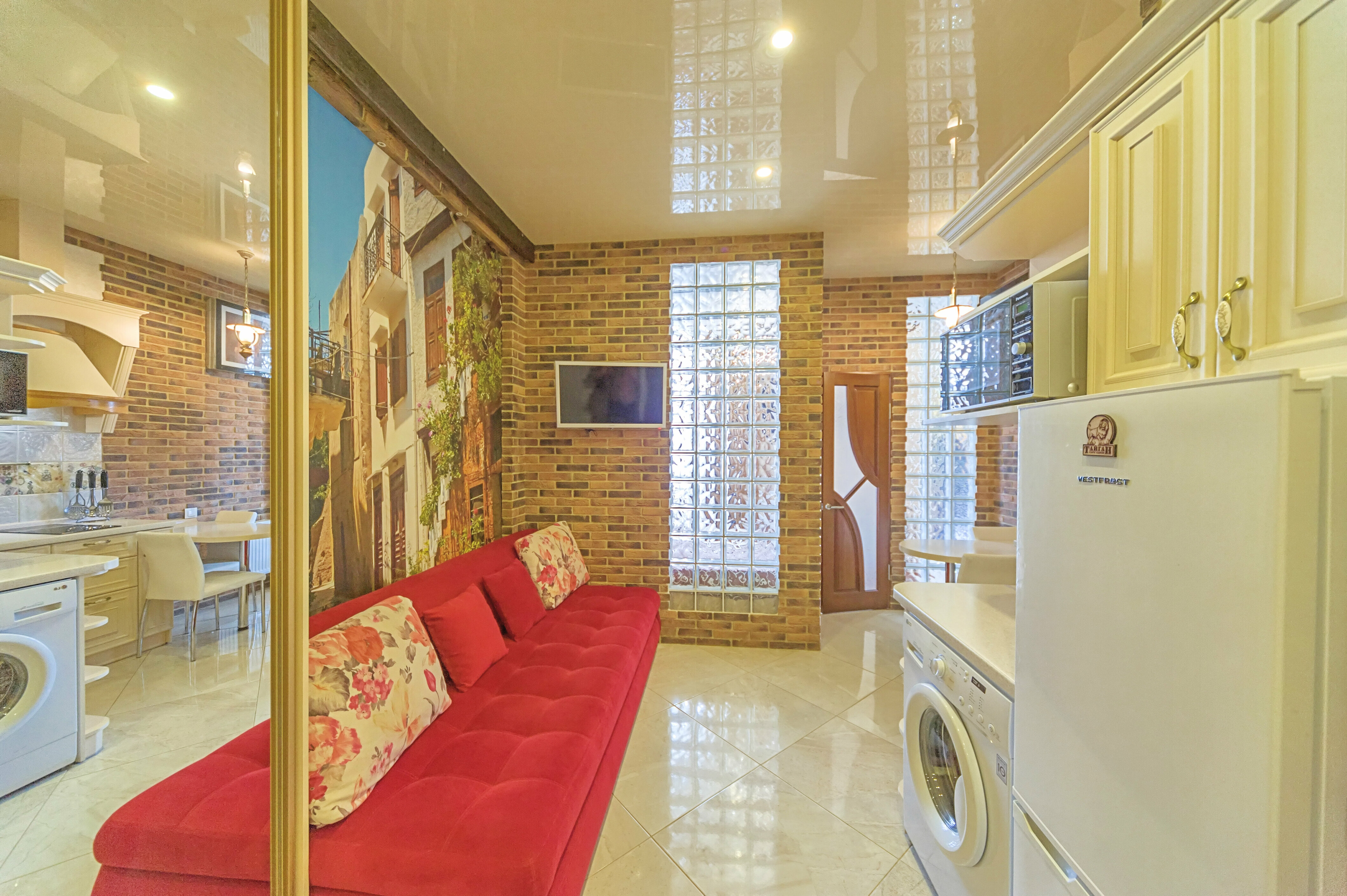 Апартаменты с 1 спальней