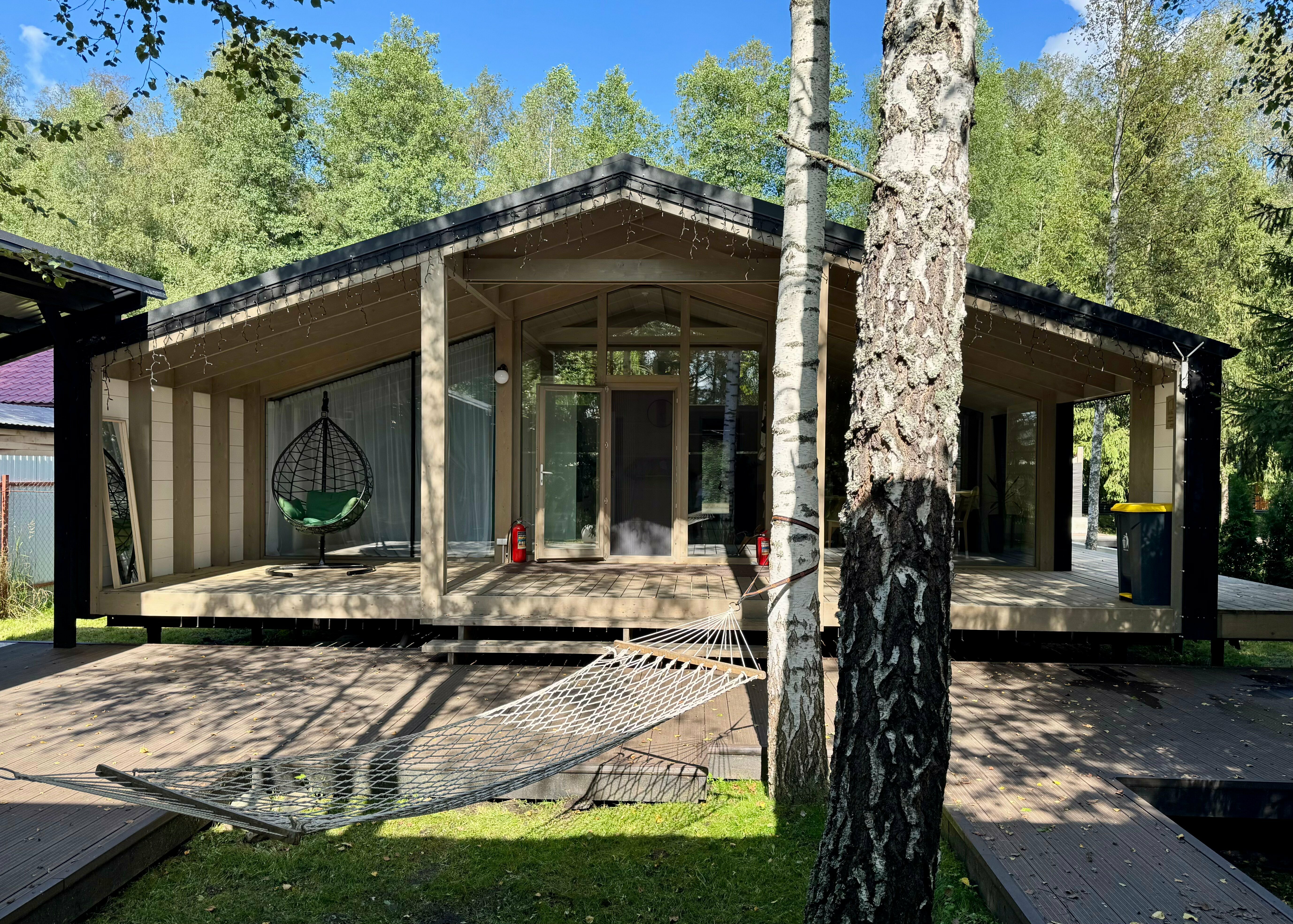 Дом с верандой (3 спальни)