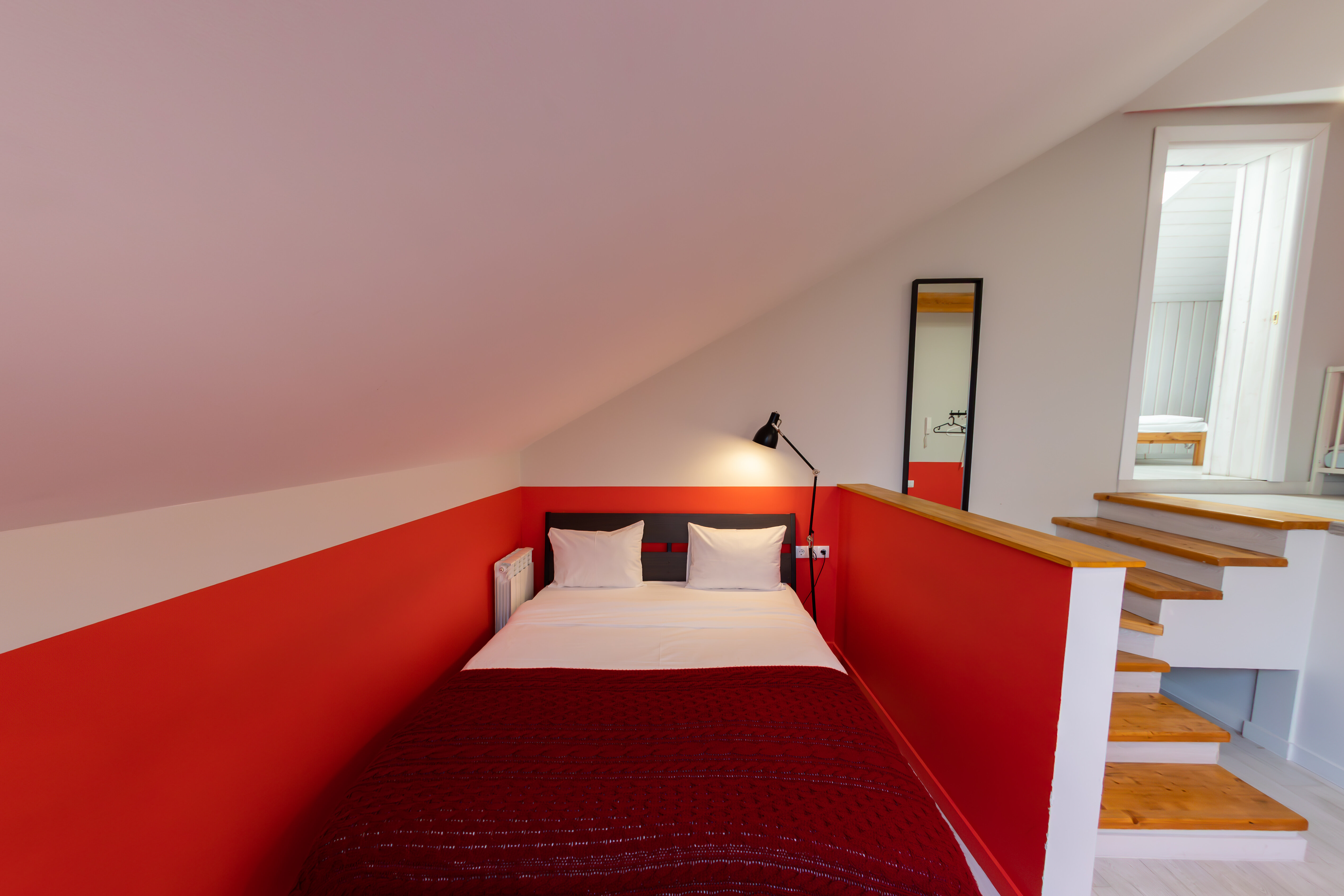 Апартаменты "Red" с террасой