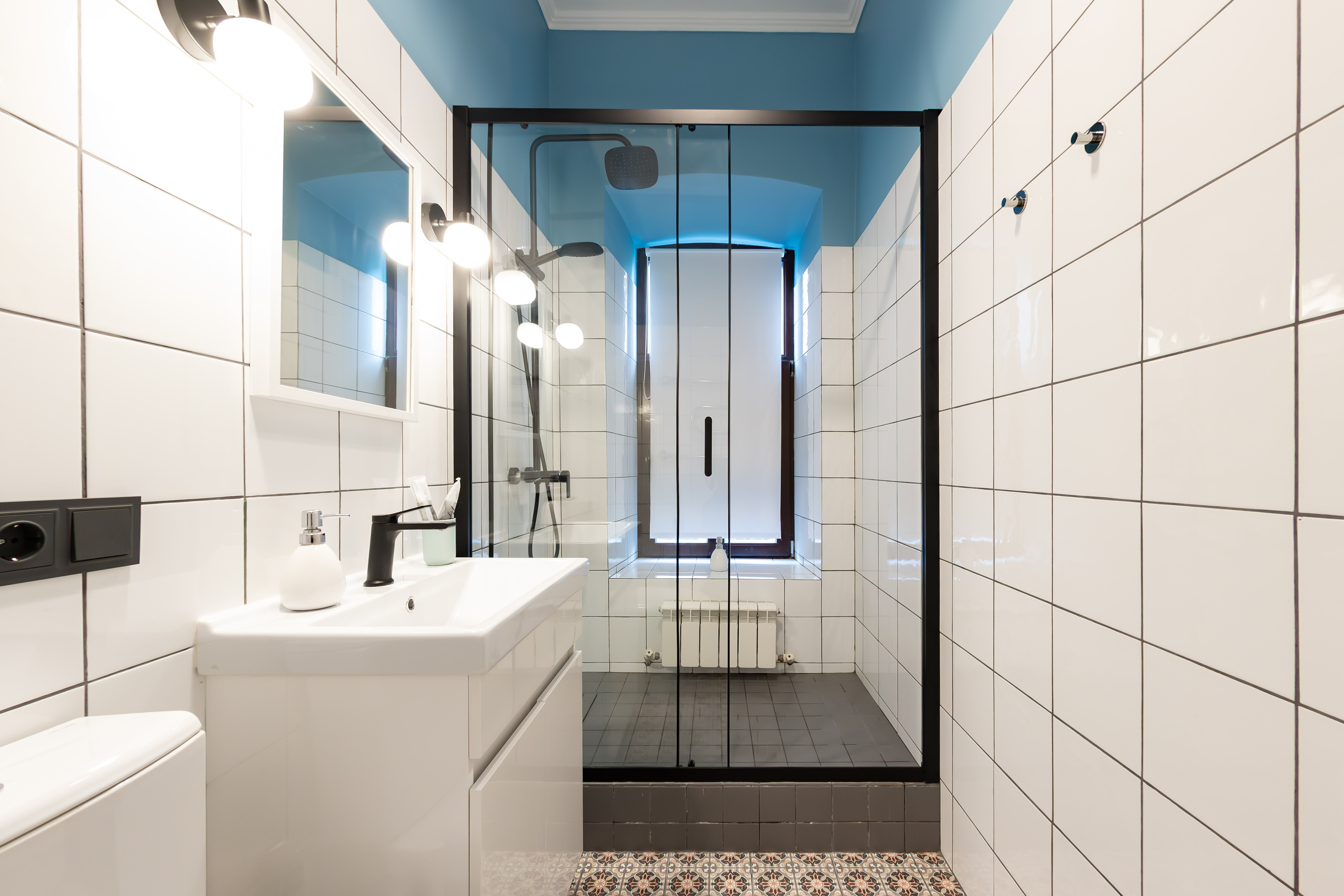 Апартаменты "Teal" с балконом