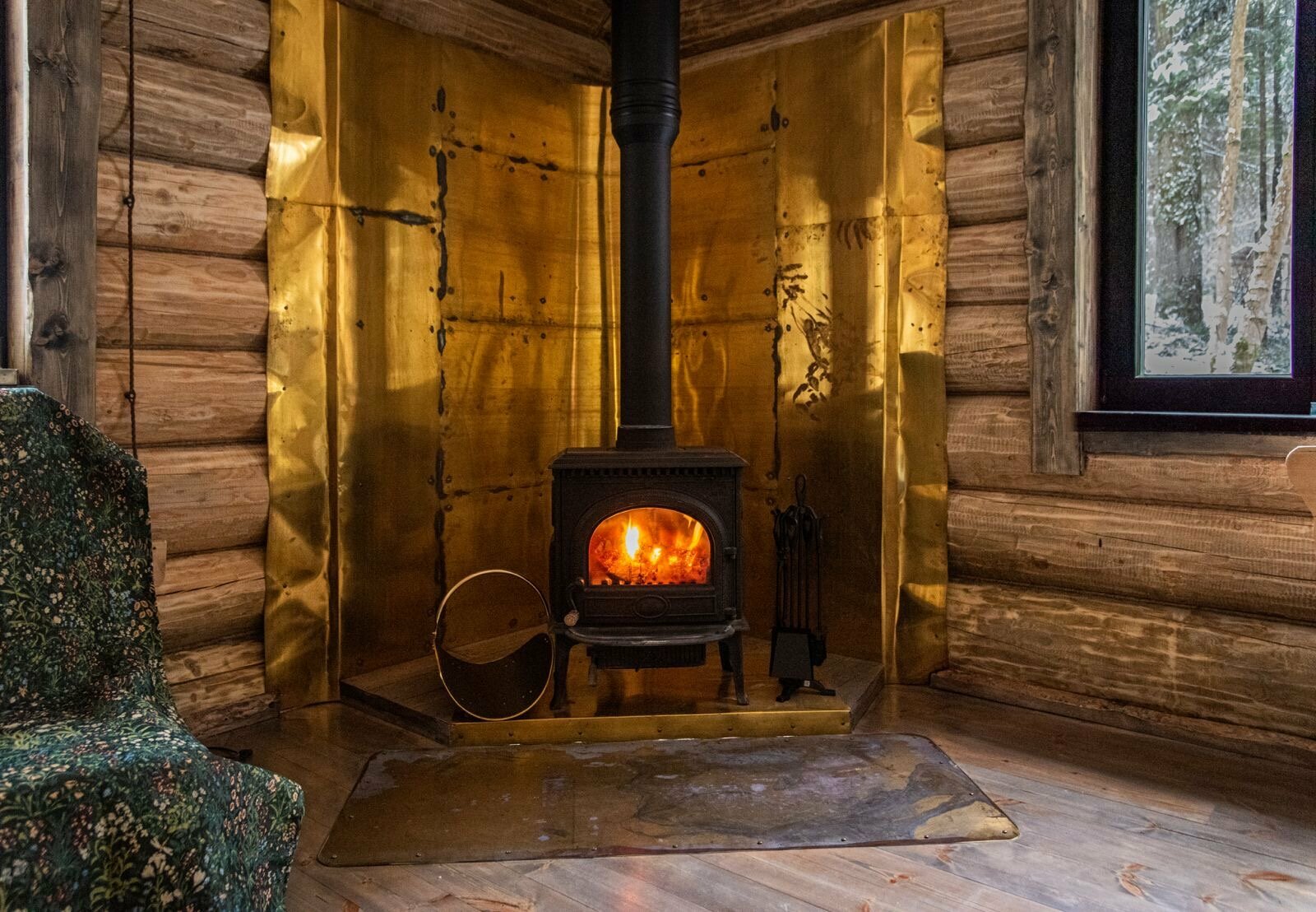 Дом с камином