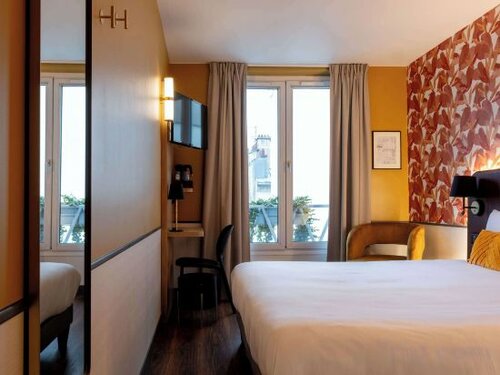 Double Room в Hotel Kyriad Paris 10 - Canal Saint Martin - République