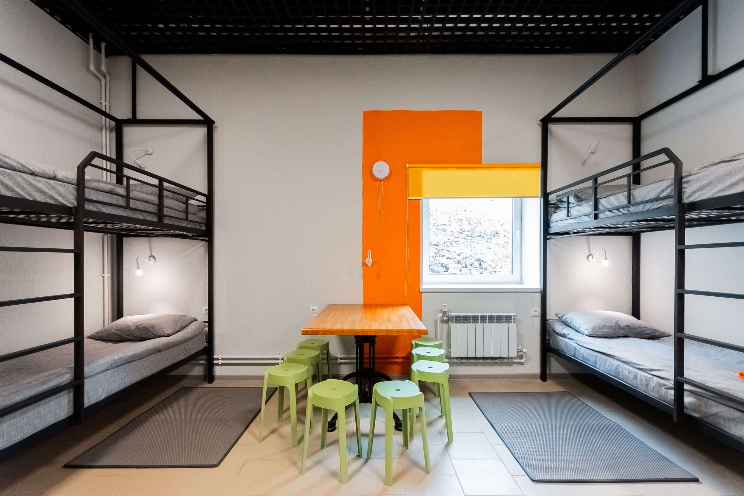 Общий 8-местный номер для мужчин