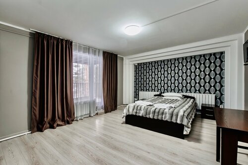 Двухместный стандарт с 1двуспальной кроватью с личной террасой с видом на горы и Катунь