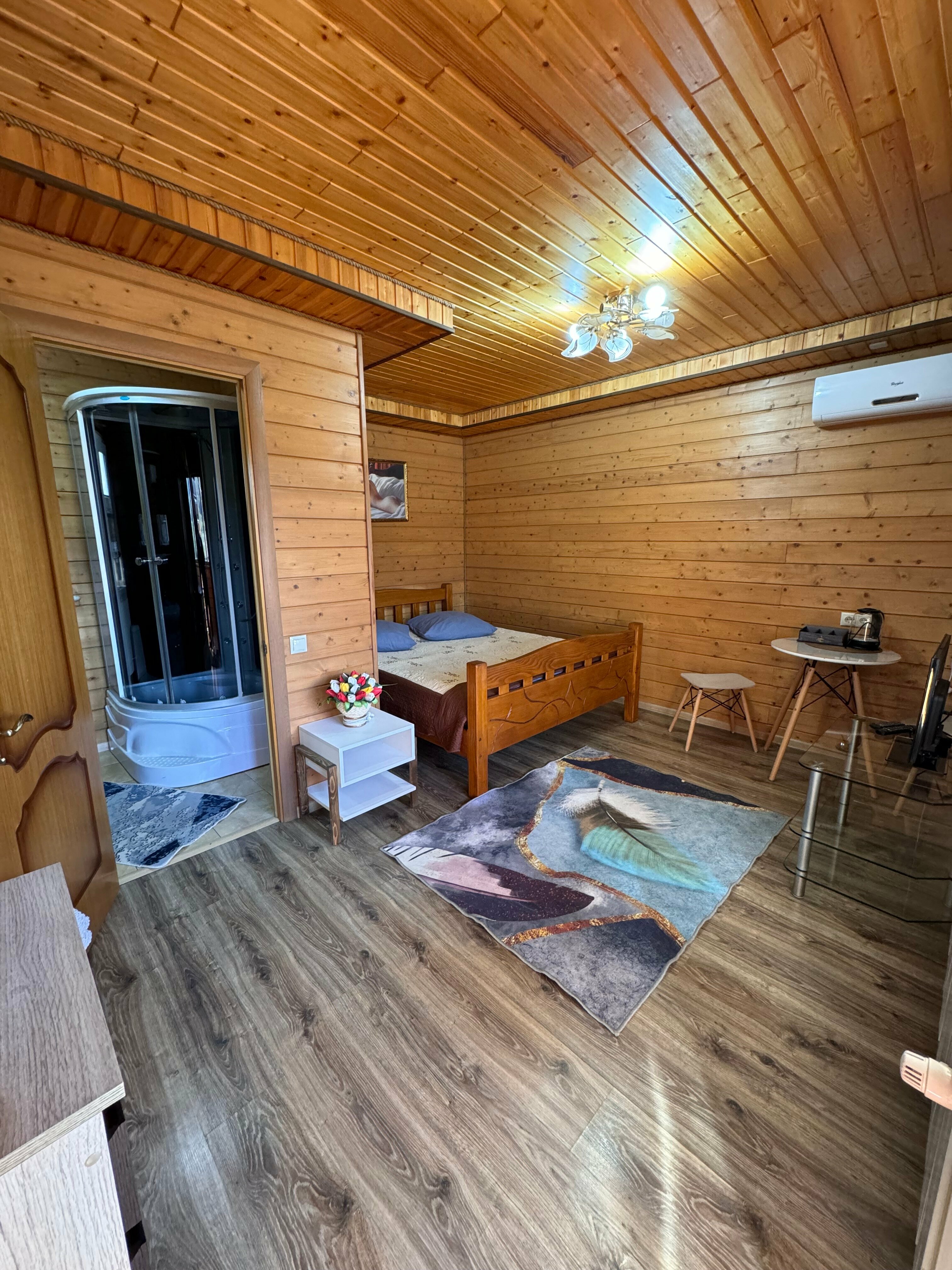 Двухместный номер с 1 кроватью и видом на горы