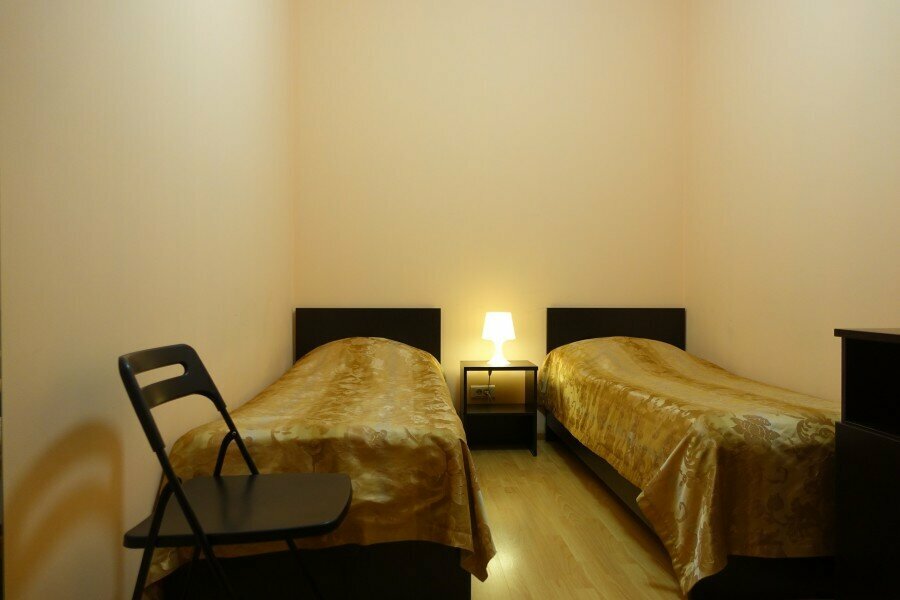 Двухместный номер с двумя отдельными кроватями без окна