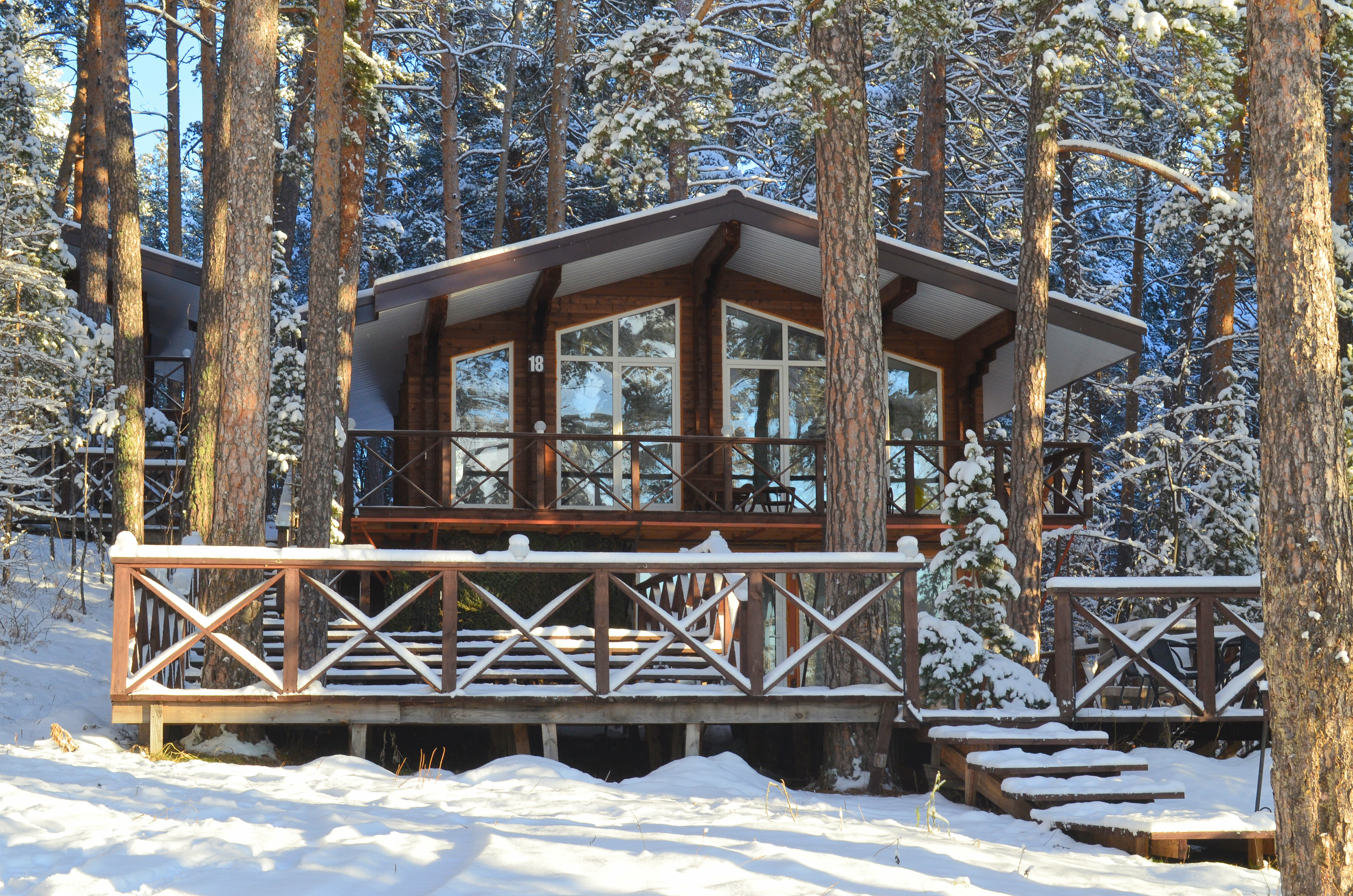 Шале с 2 спальнями