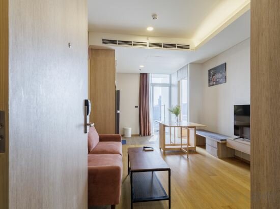 Two-bedroom And One-living Room Suite