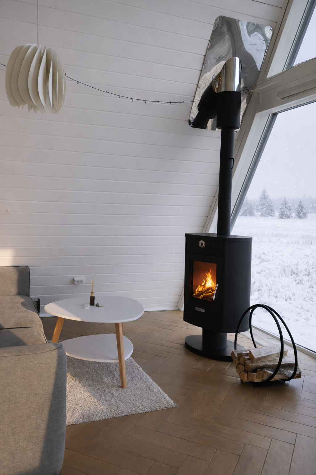 Дом с балконом