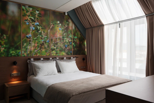 Улучшенный двухместный номер с 1 кроватью или 2 отдельными кроватями, вид на город